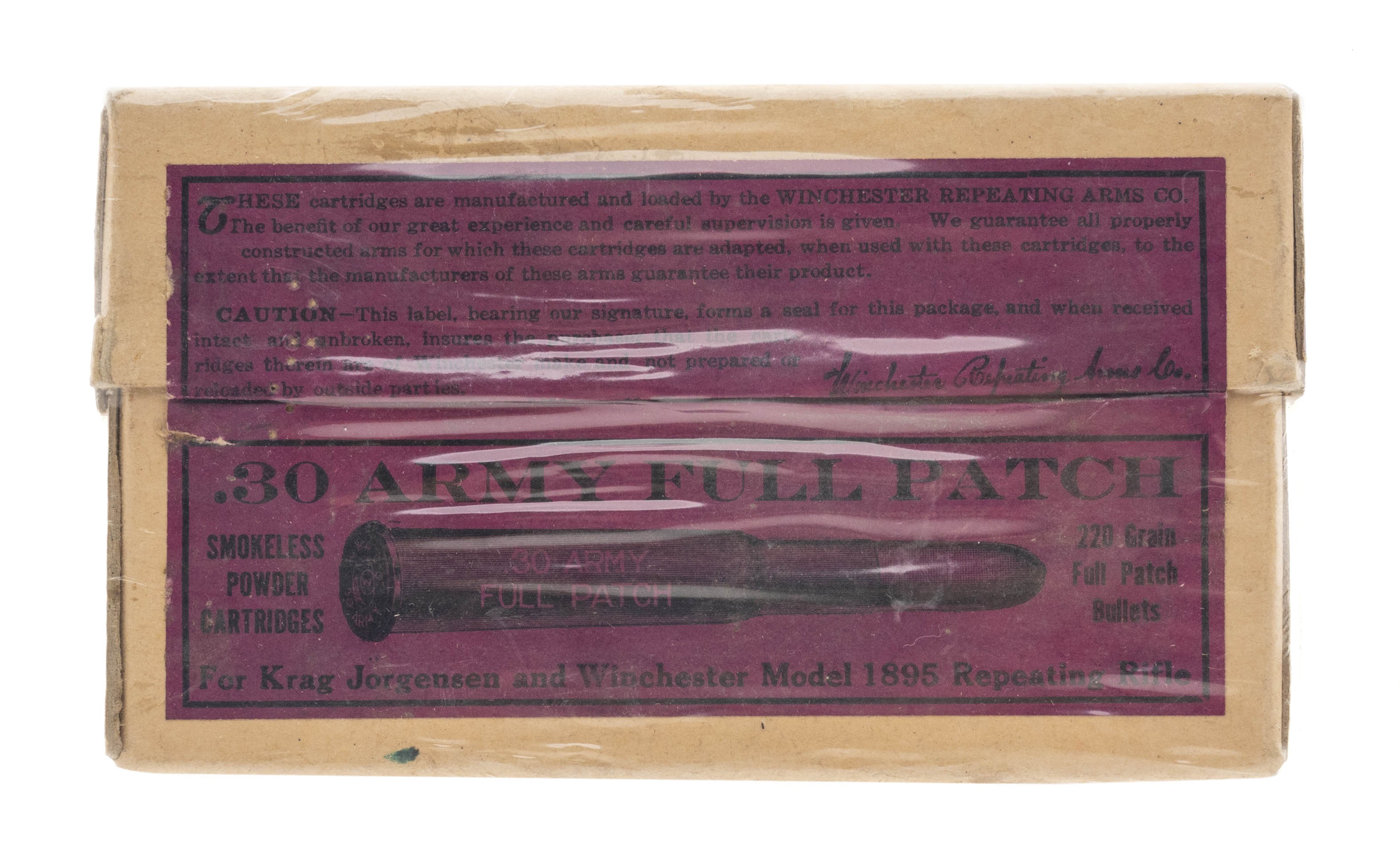 .30 Army Full Patch By Winchester