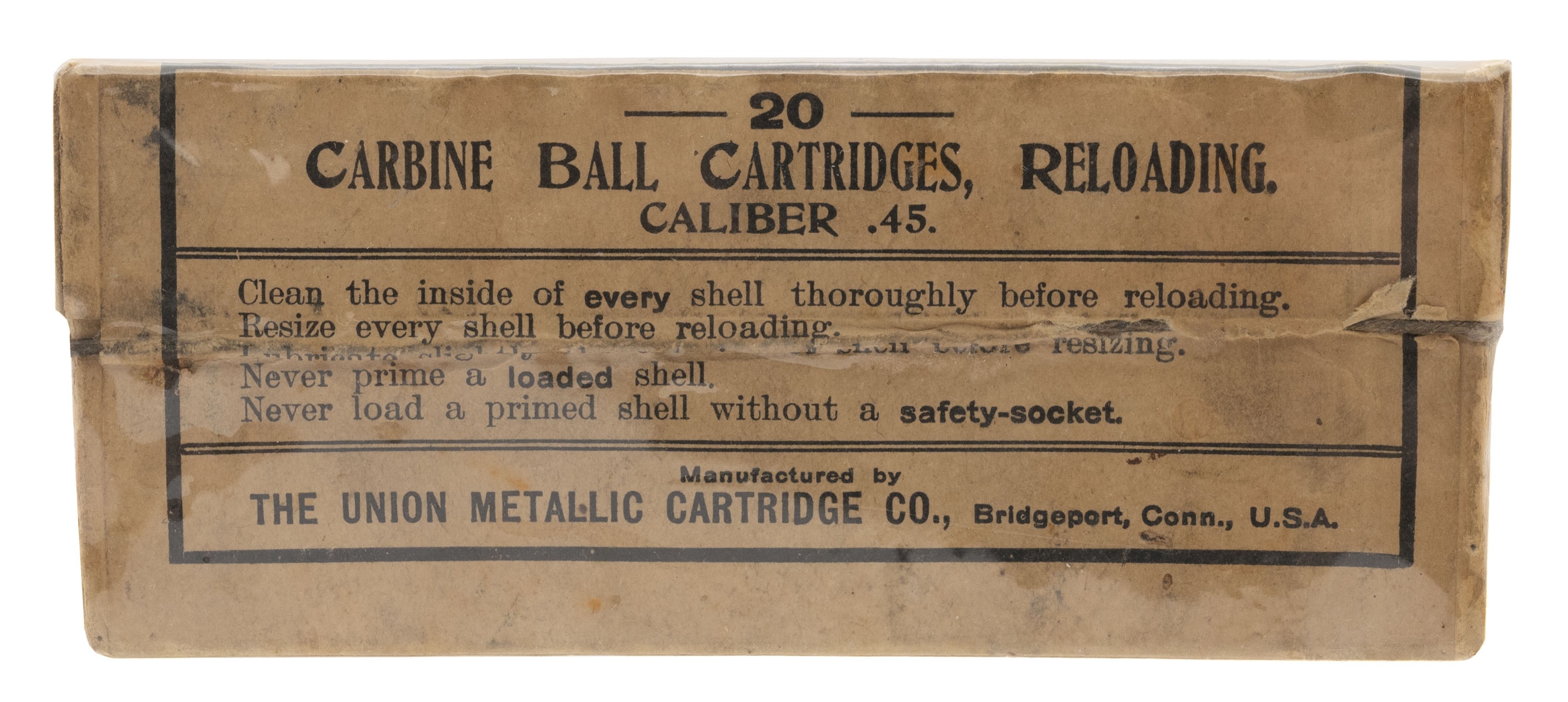 45-70 Carbine Ball Cartridges