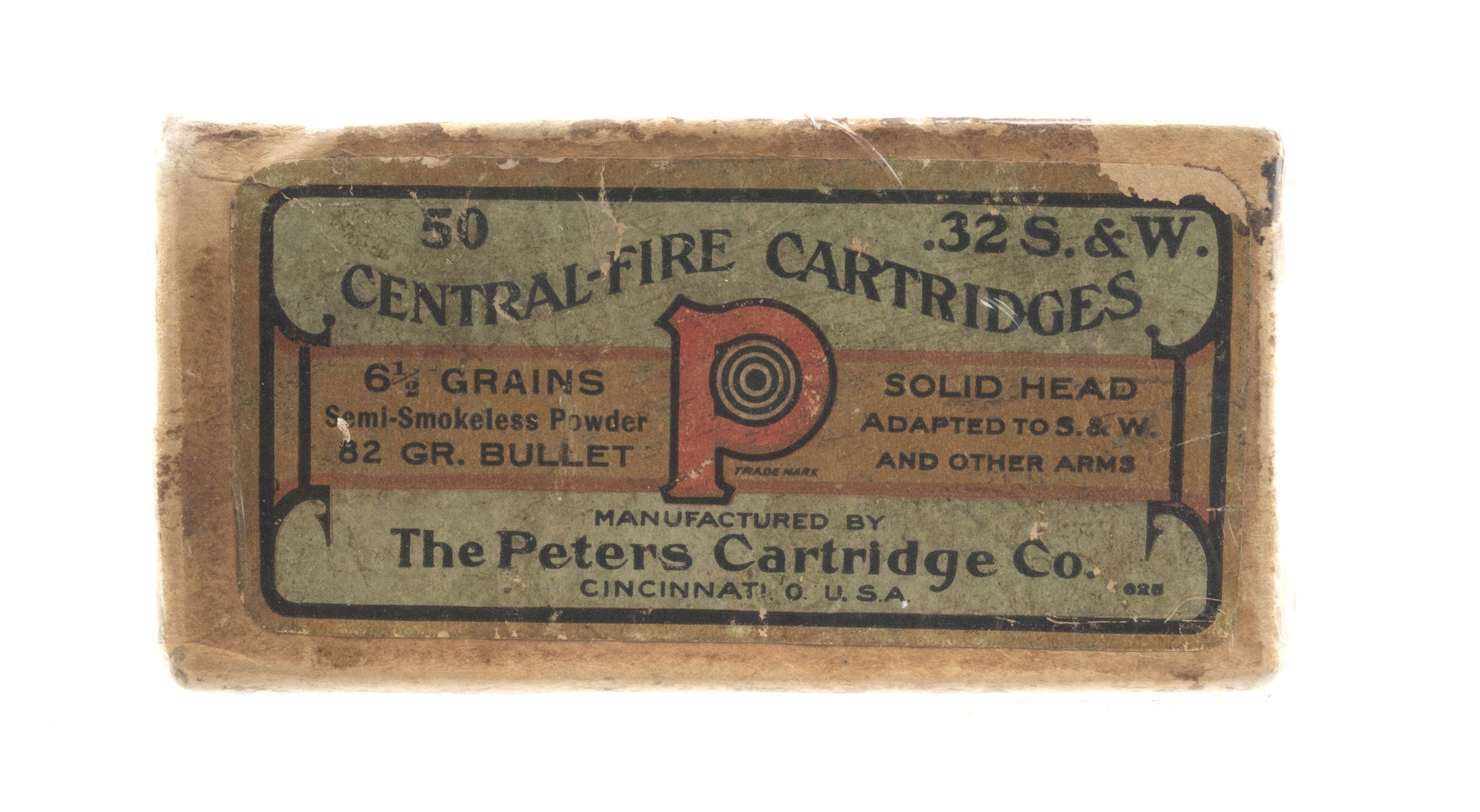 .32 S&W CF 82gr. Solid Head By Peters