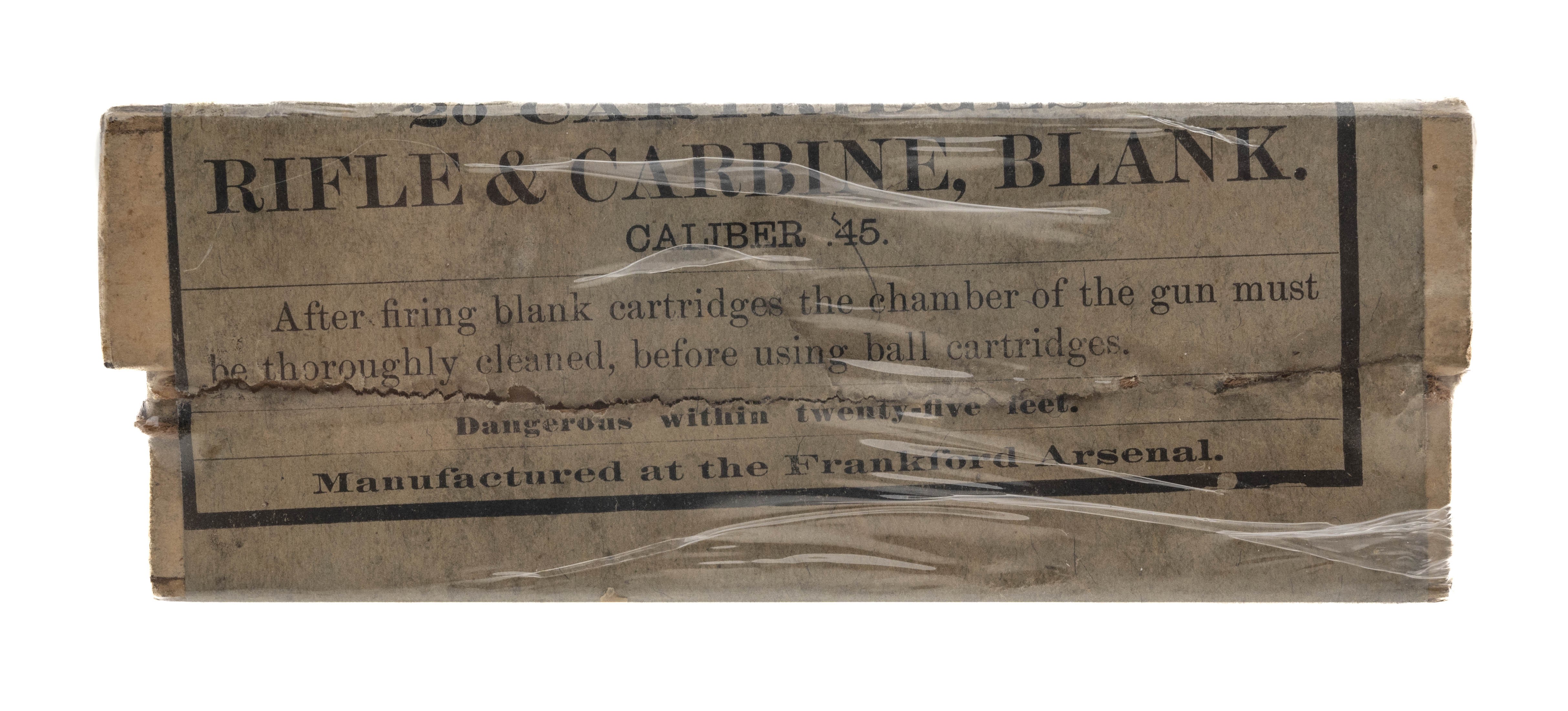 .45-70 BLANK Cartridges for Rifle & Carbine
