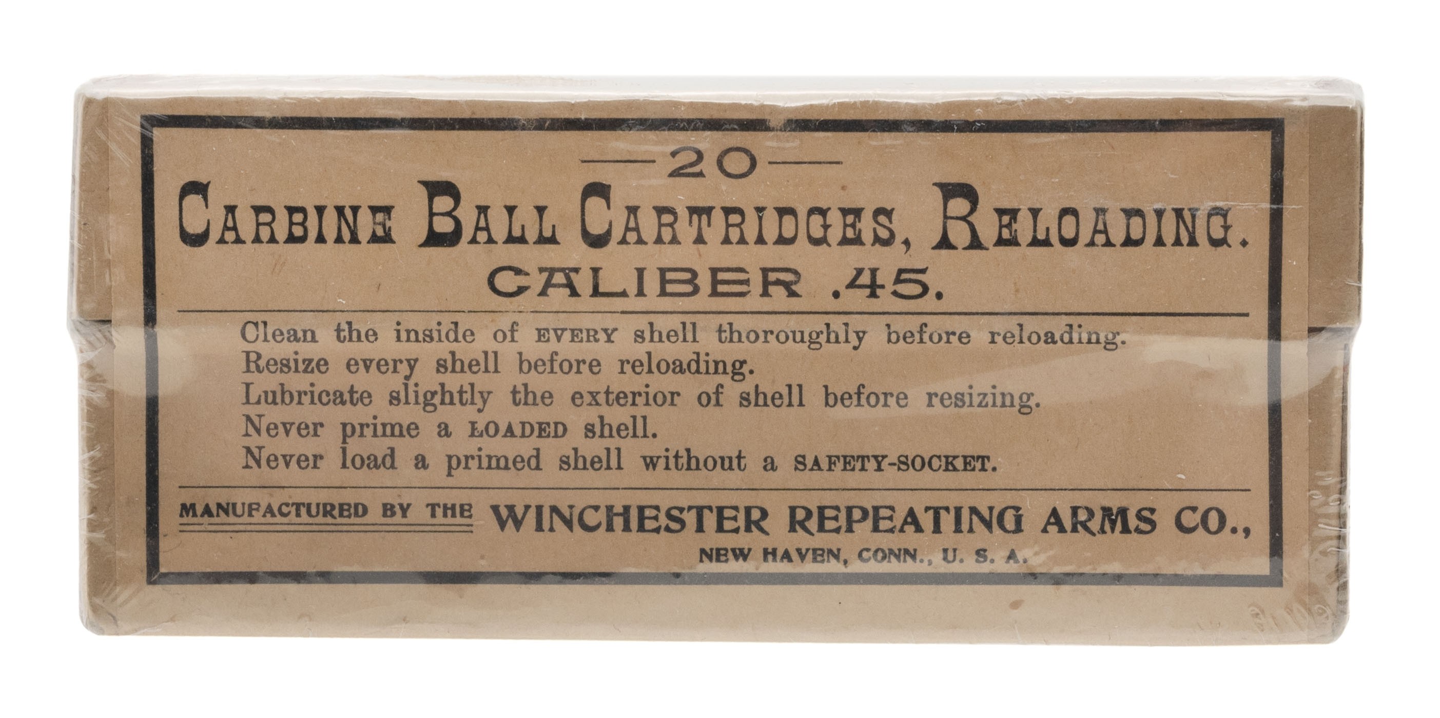 45-70 Carbine Ball Cartridges
