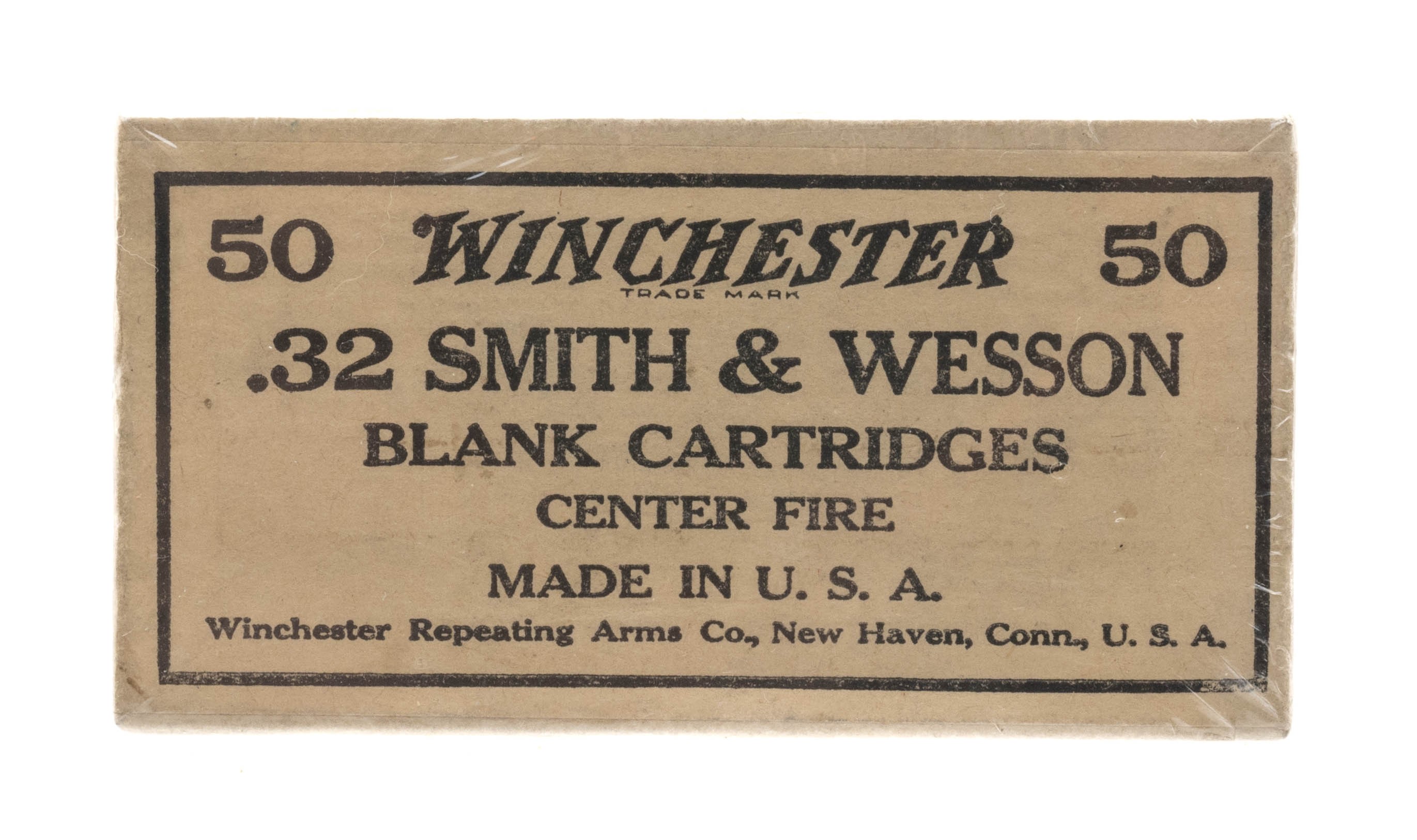 .32 S&W BLANK C.F. Cartridges