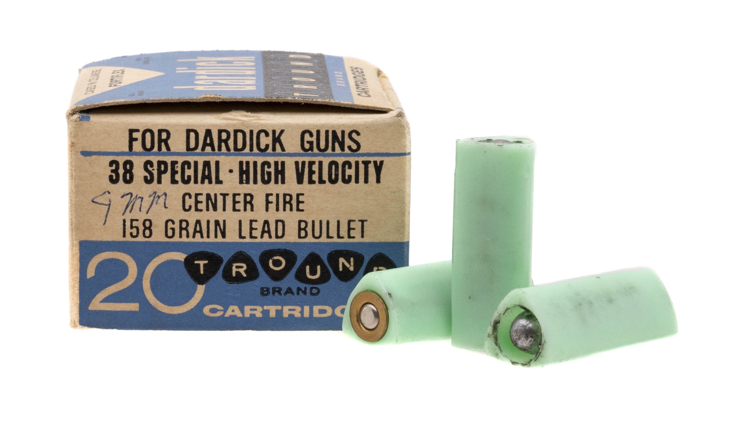 9MM Dardick Revolver Cartridges