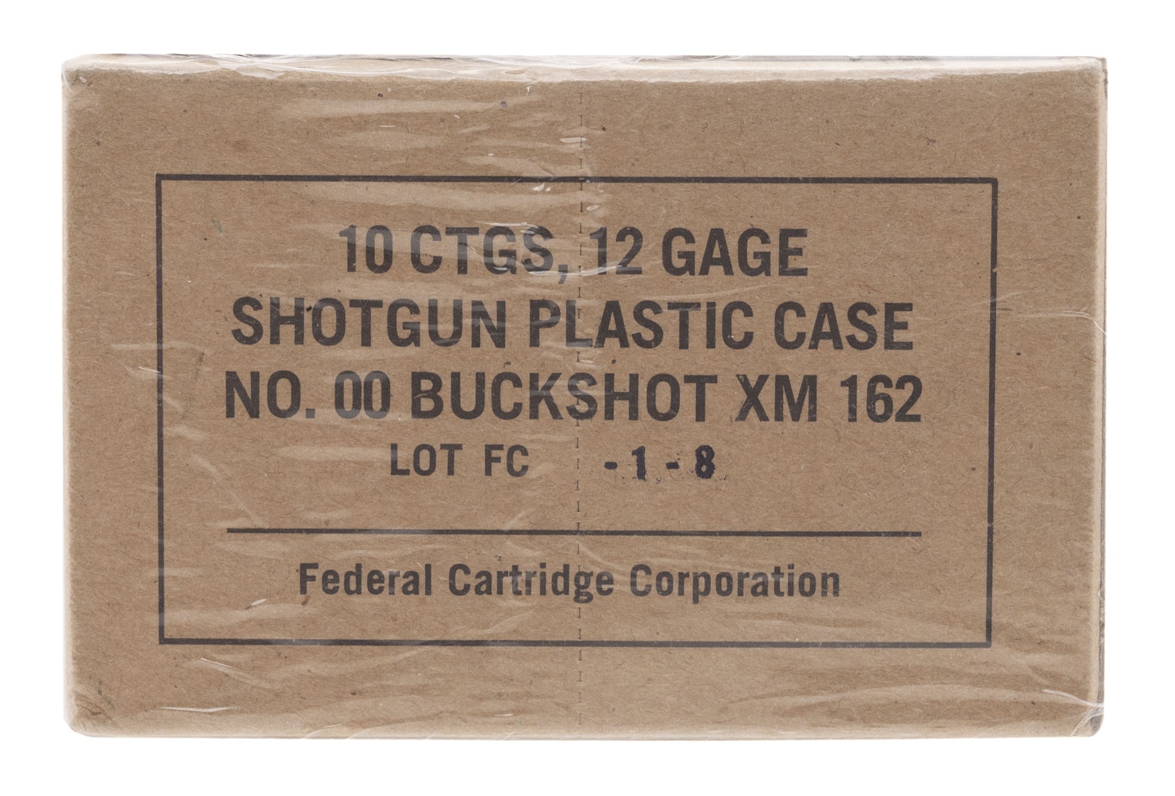 12 Gauge Plastic Case Buckshot XM 162
