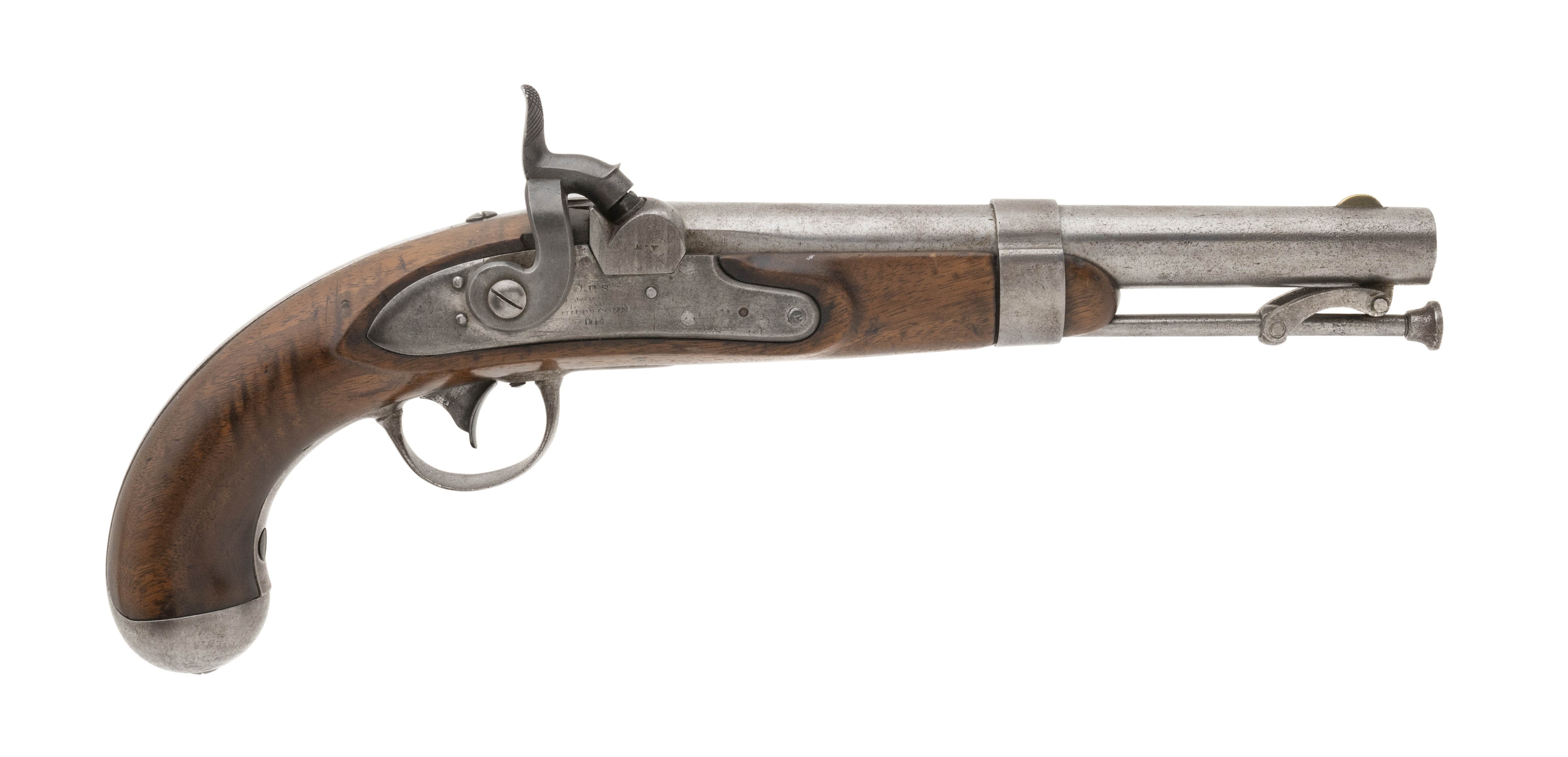 U.S Model 1836 Flintlock Pistol by Robert Johnson (AH5225)