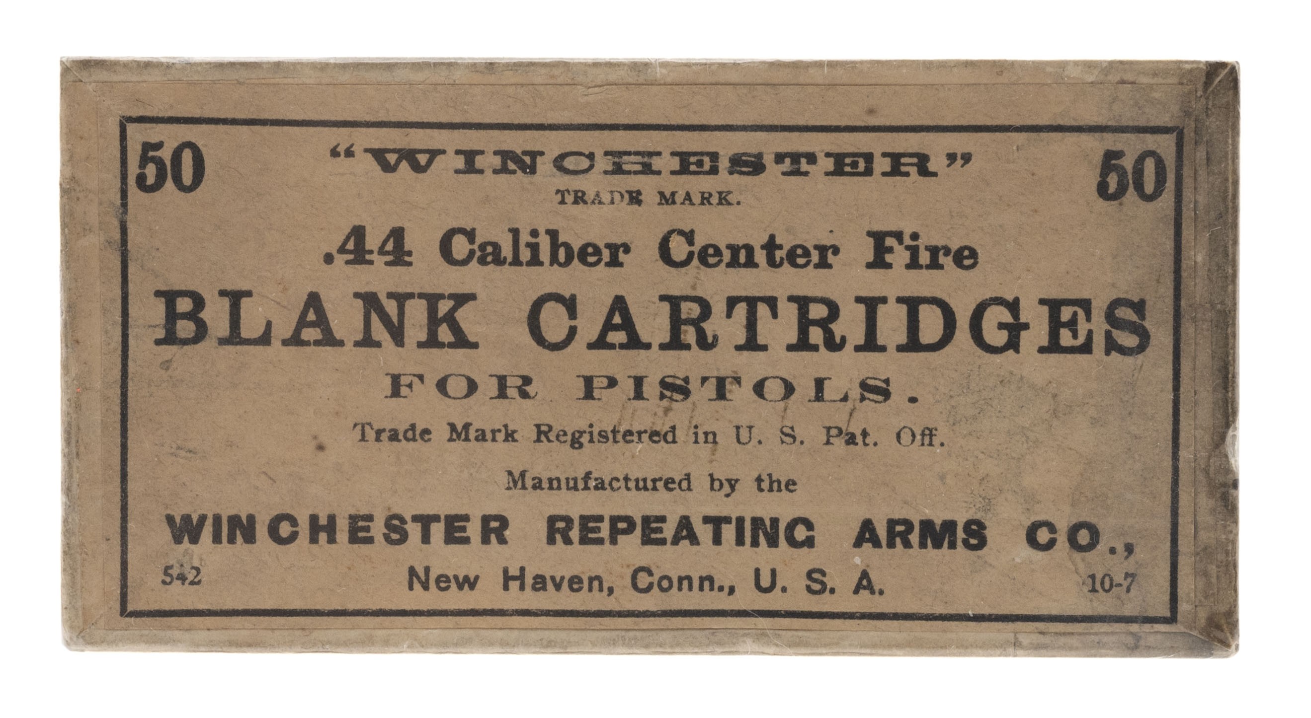 .44 Caliber BLANK Cartridges For Pistols