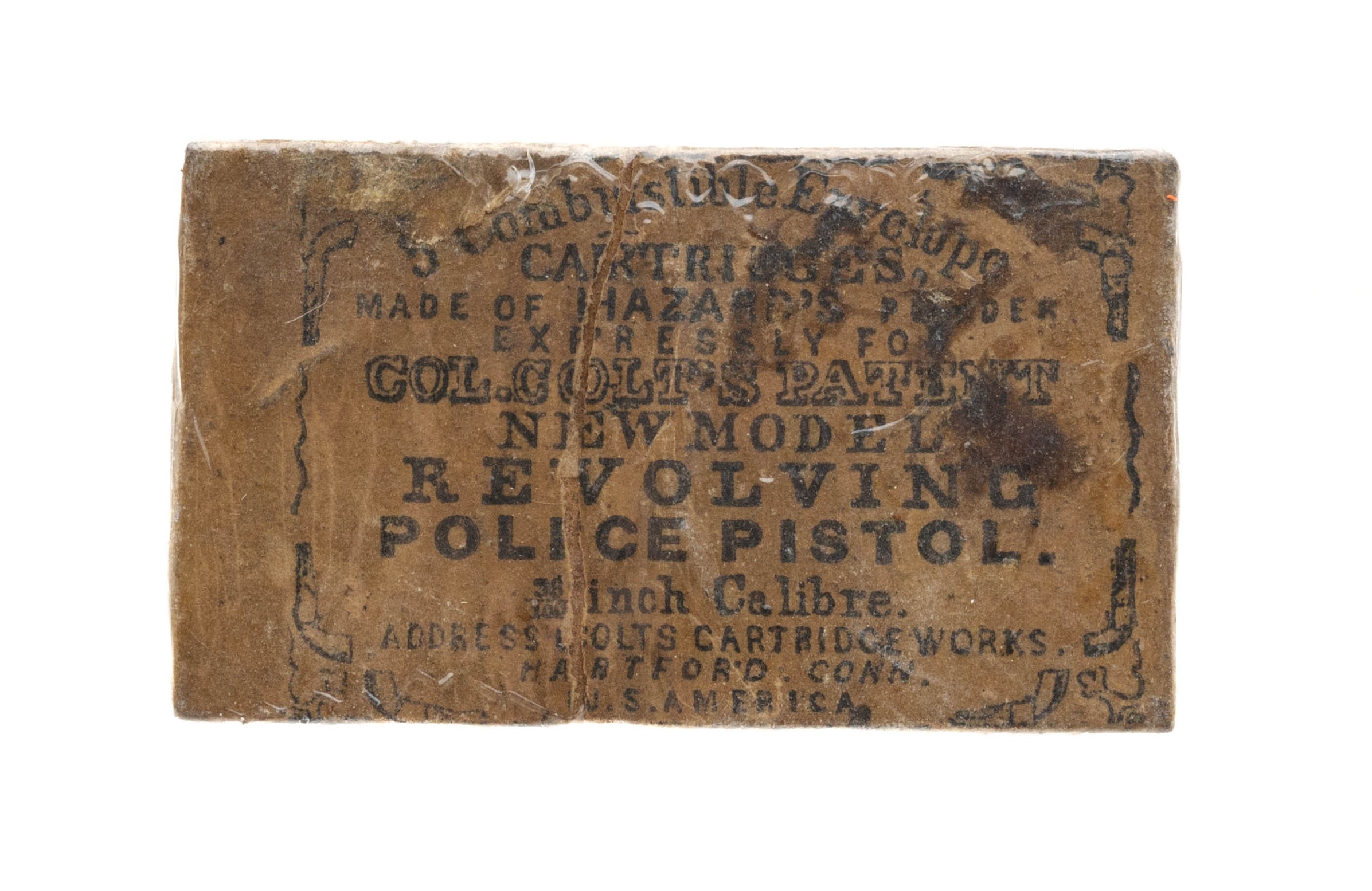 38/100inch Caliber Combustible Envelope Cartridges