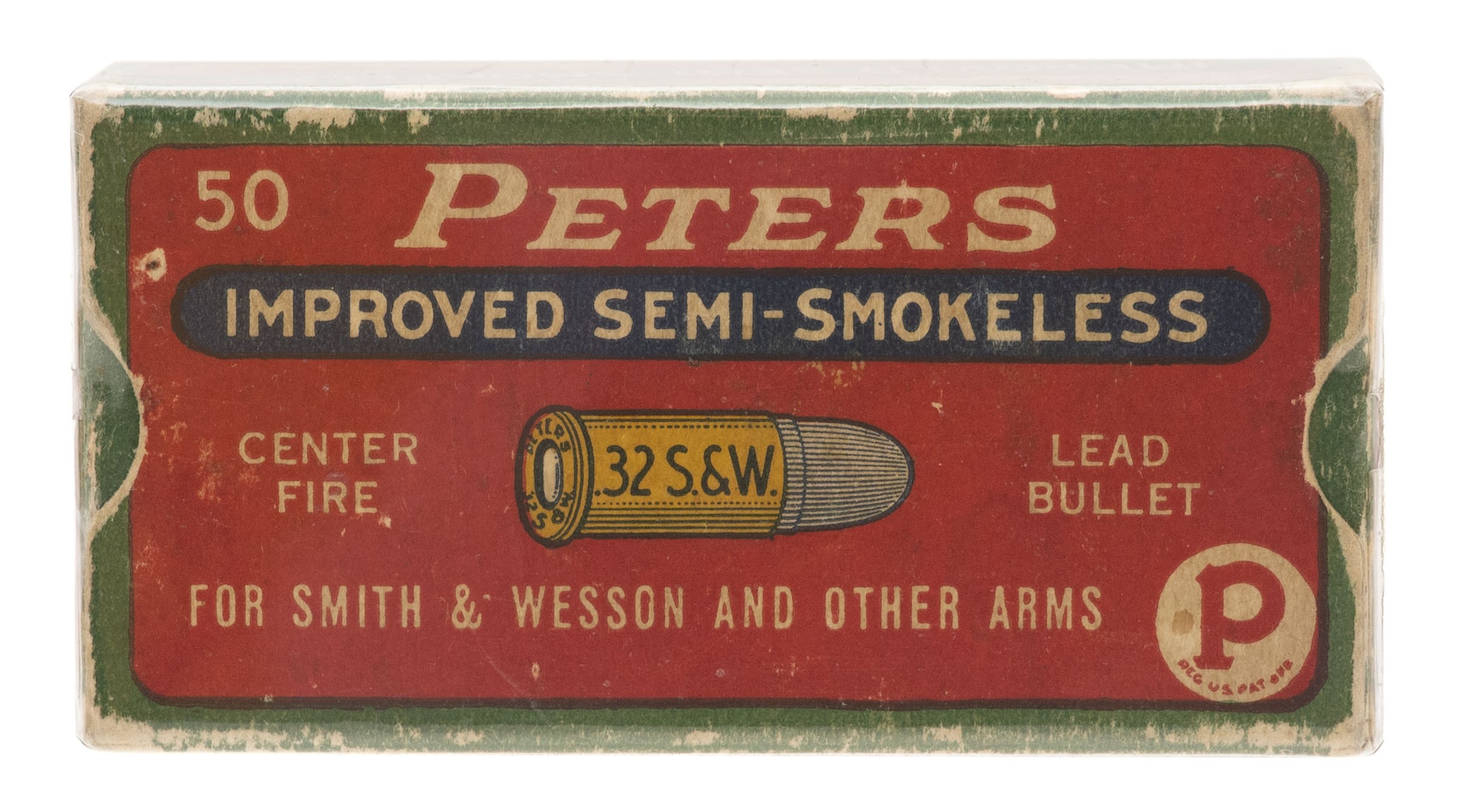 .32 S&W Improved Semi-Smokeless CF Lead Bullet