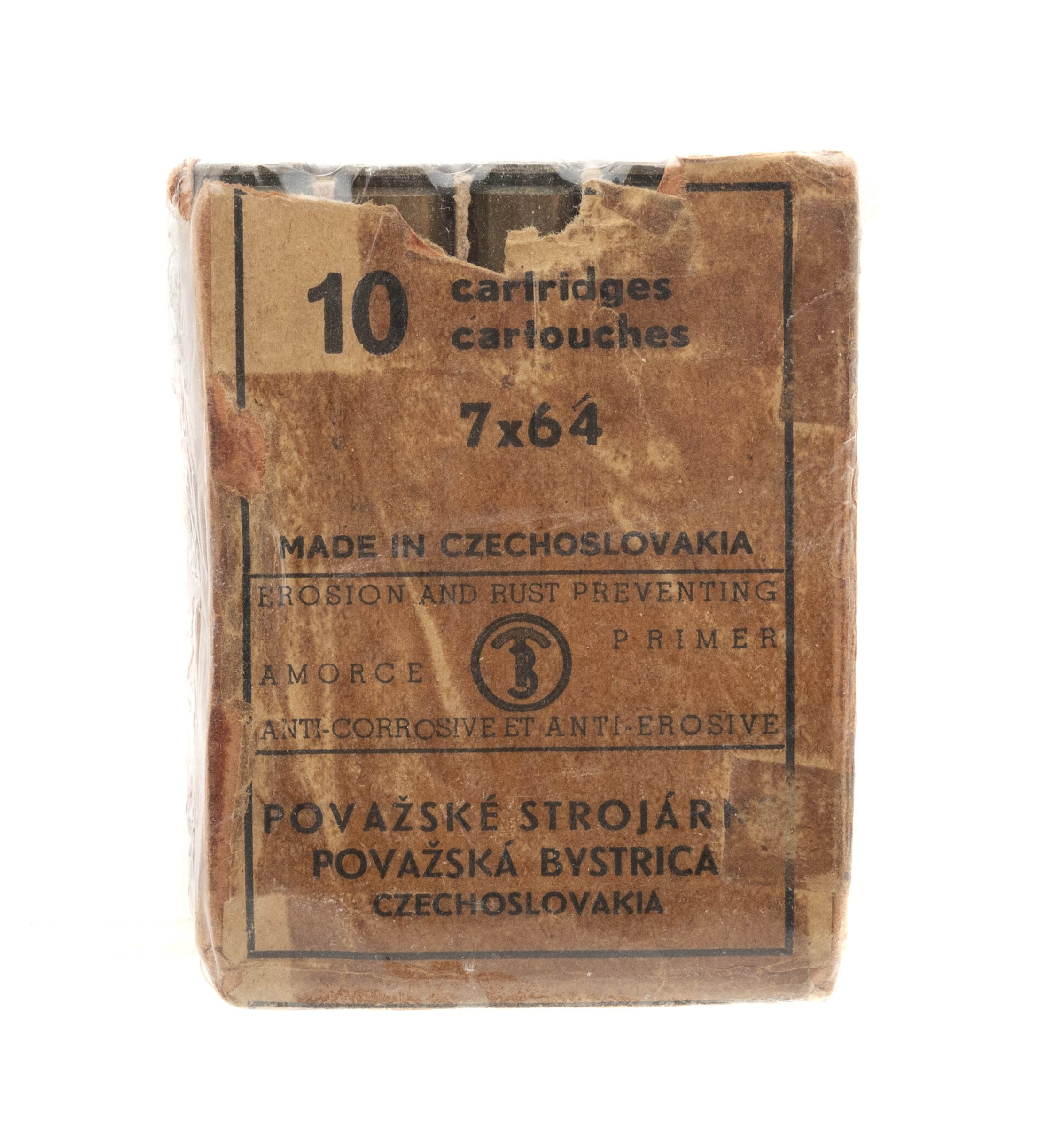 7×64 Cartridges Made in Czechoslovakia