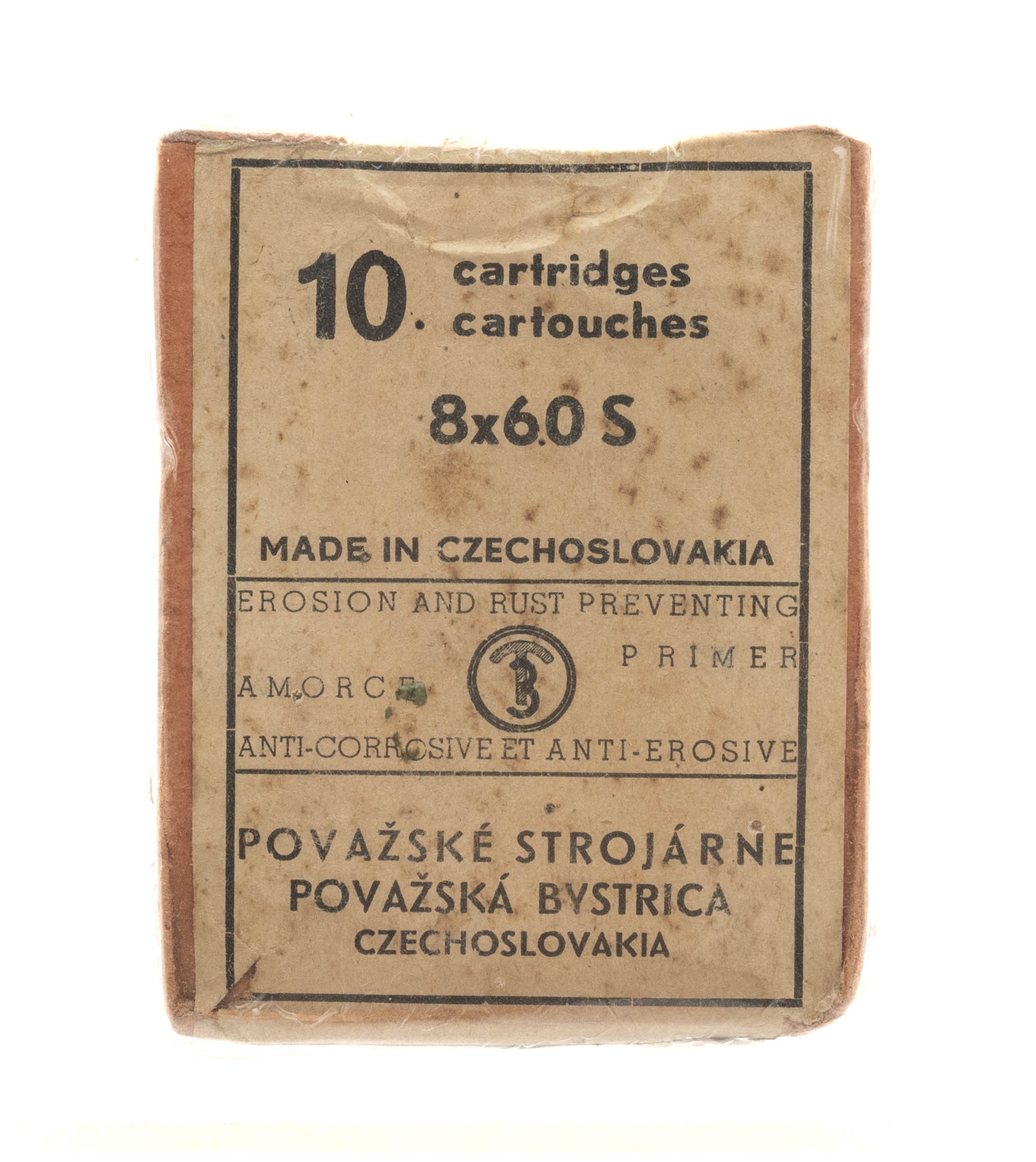 8×60 S Made in Czechoslovakia