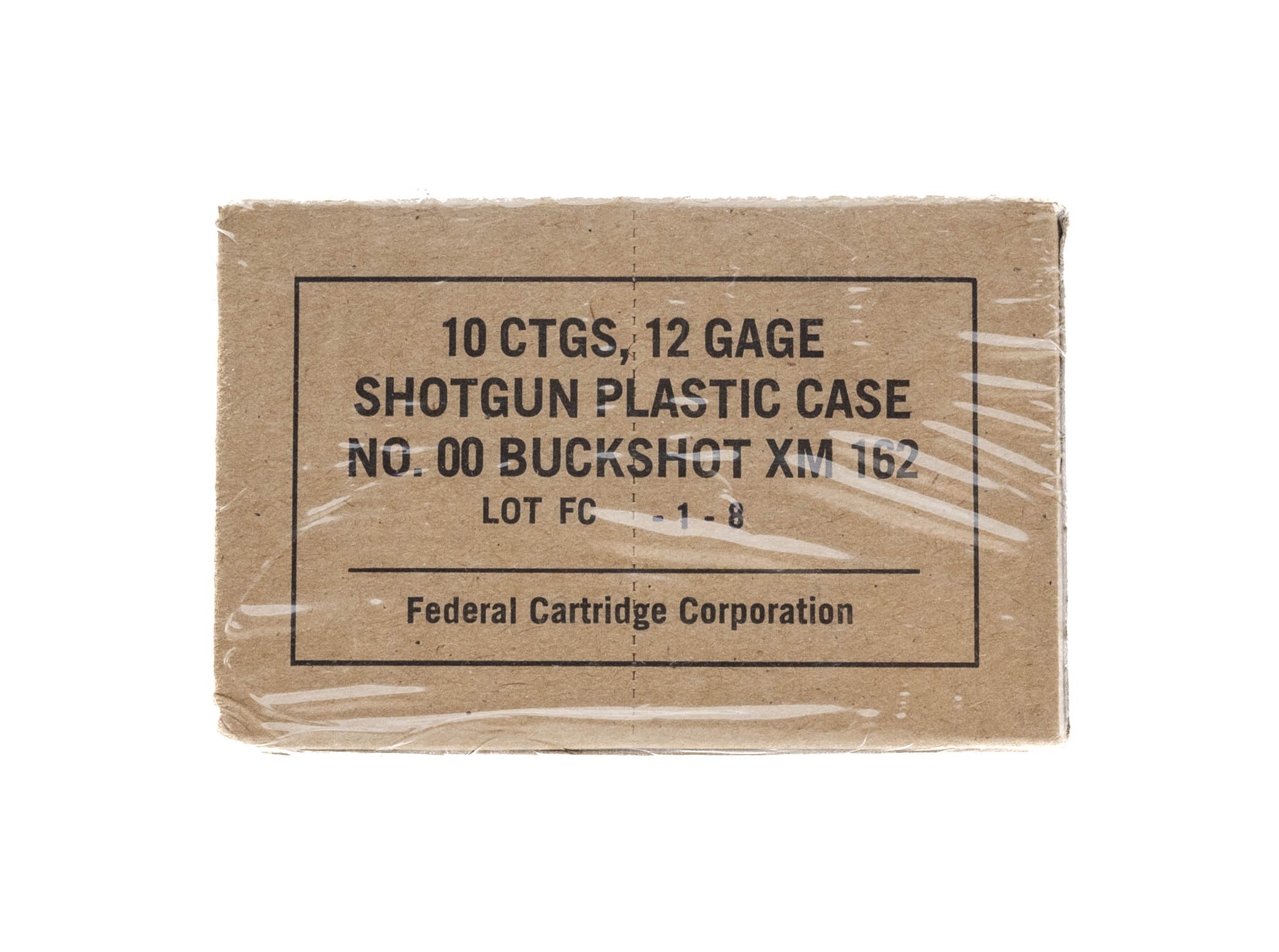 12ga Plastic Case No.00 Buckshot
