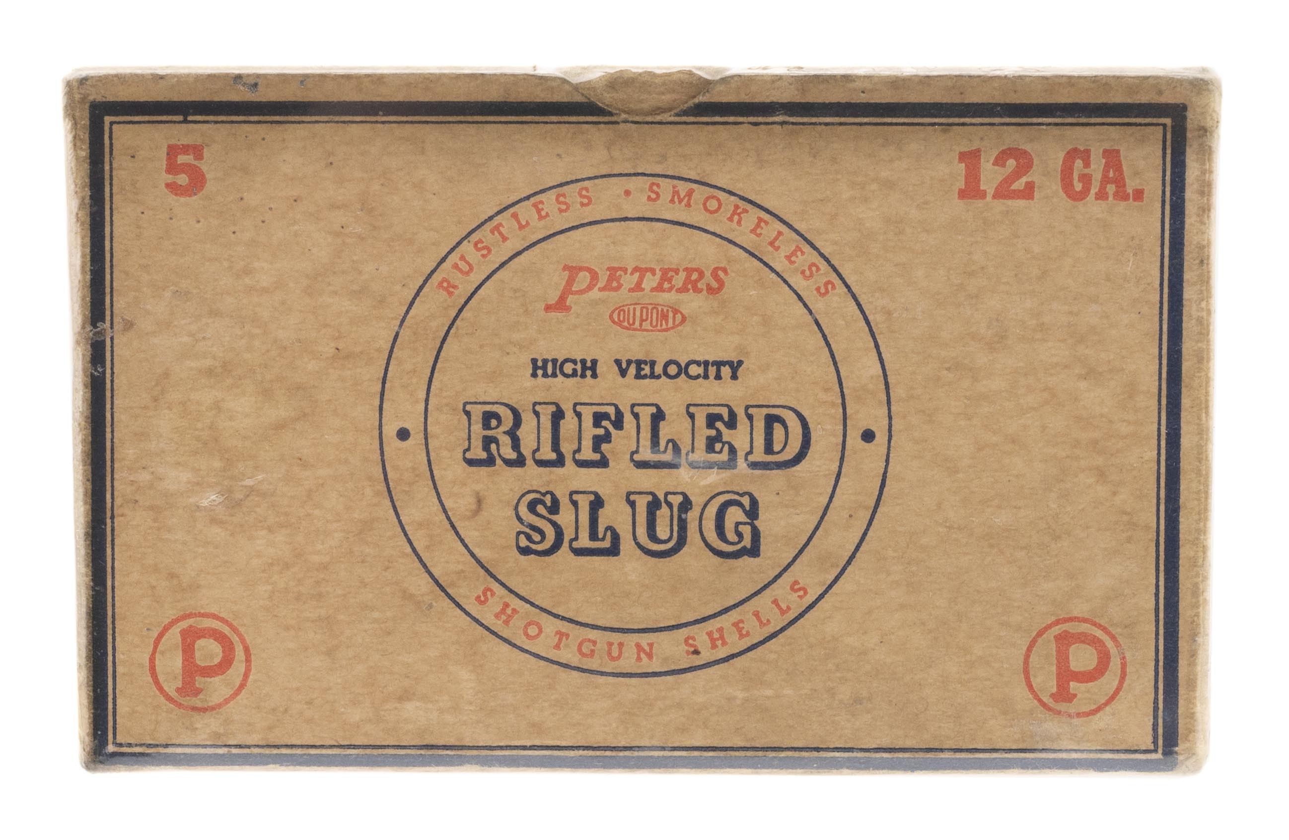 12ga Rifled Slug No.120 2 ¾”