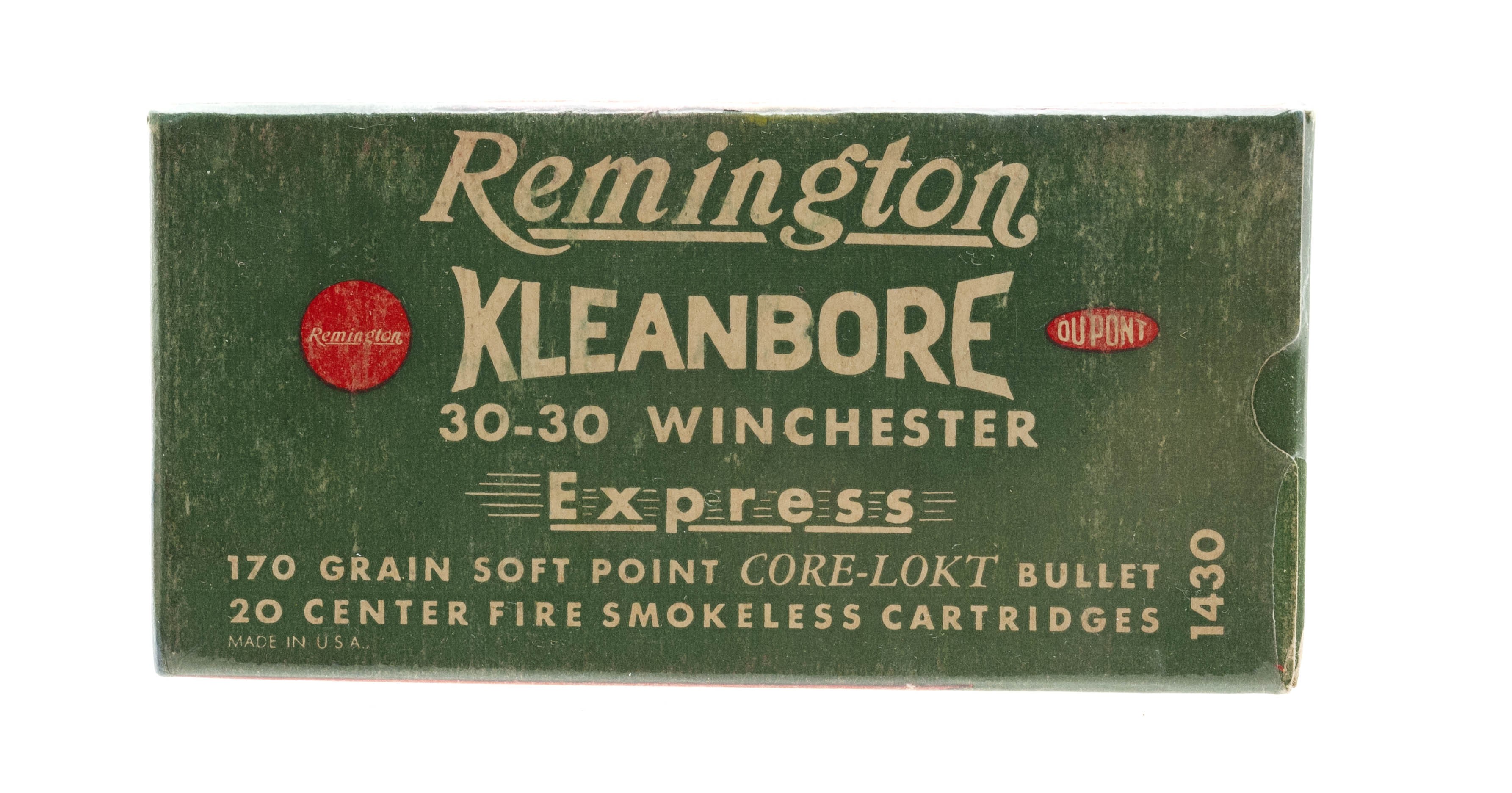 30-30 Winchester Kleanbore Express