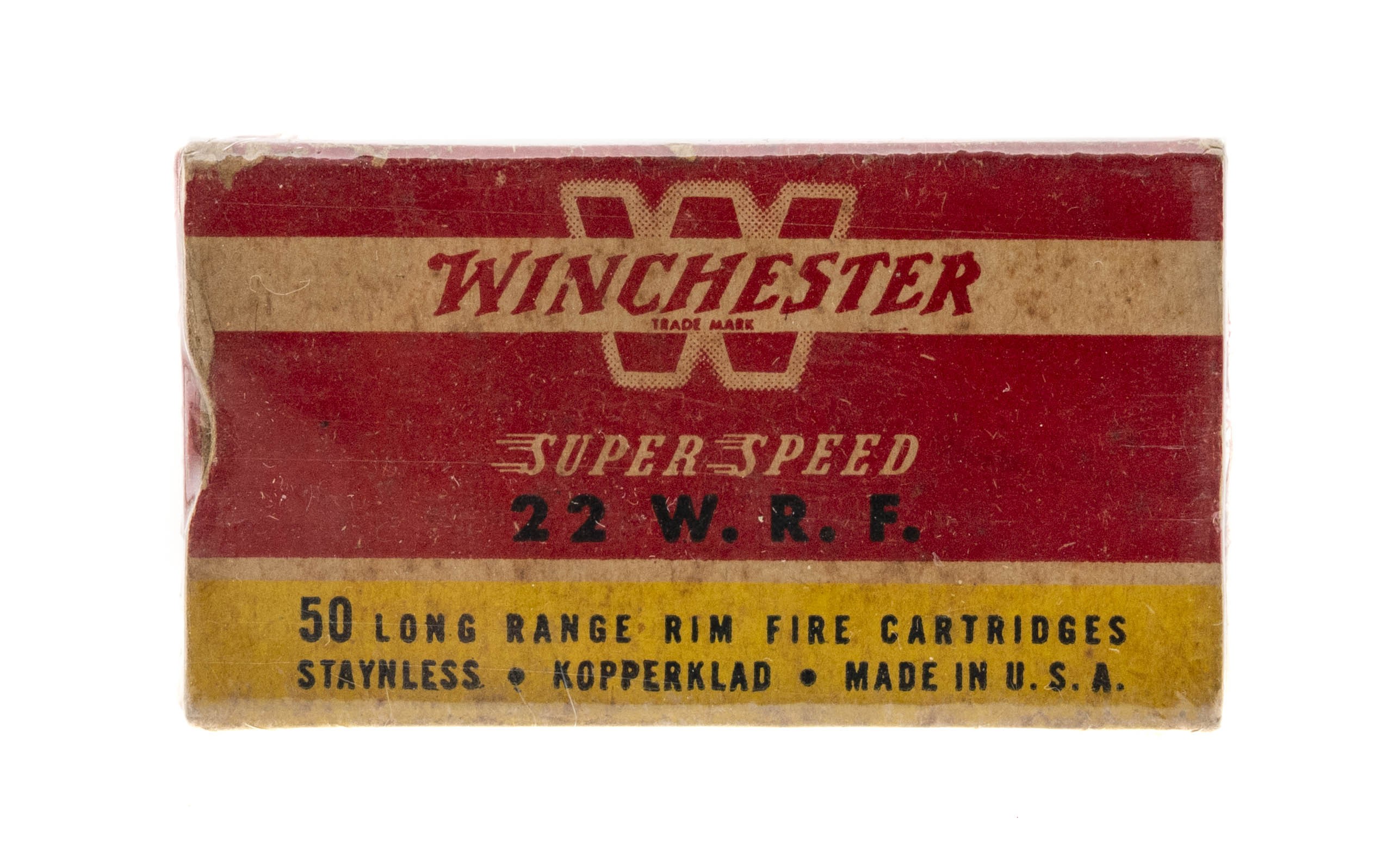 .22W.R.F. Super Speed Cartridges
