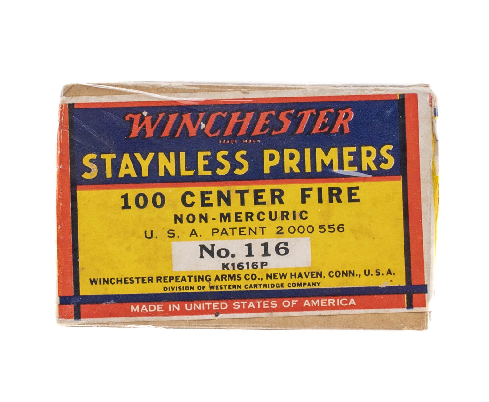 No.116 Staynless Primers