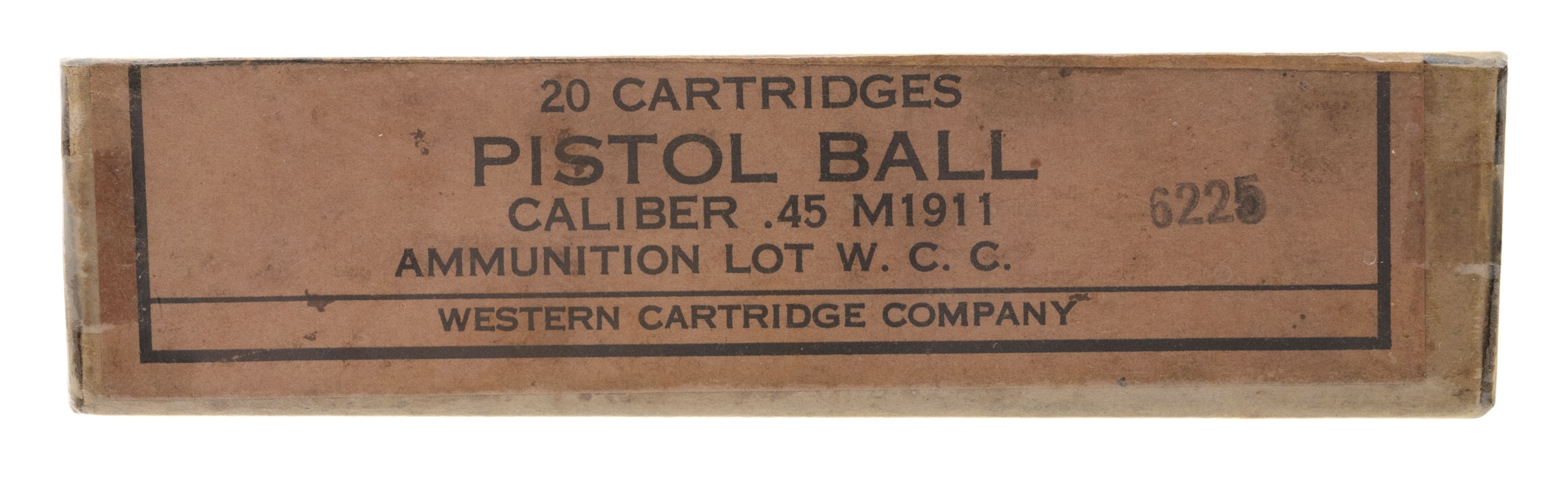 .45 M 1911 Pistol Ball Cartridges