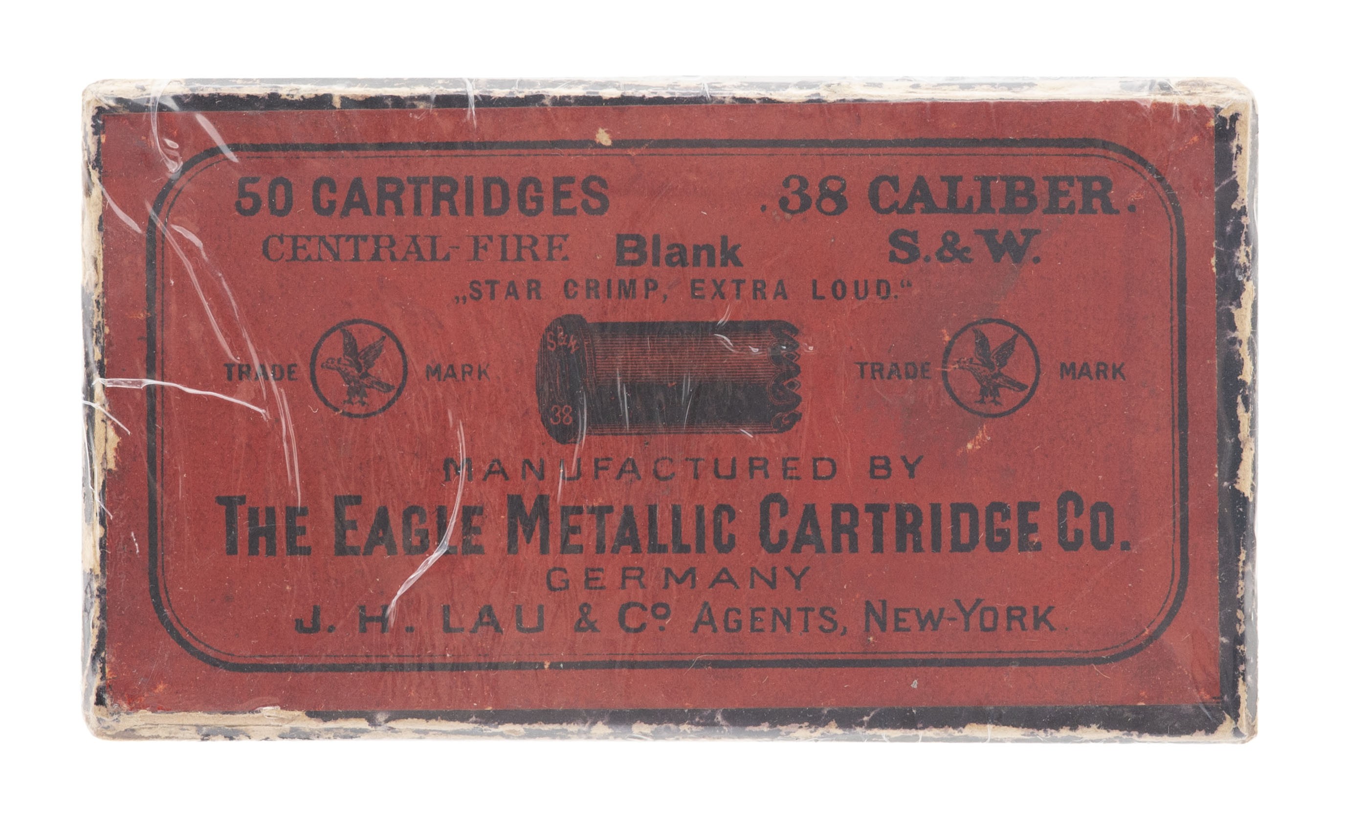 .38 S&W Blank EMPTY BOX