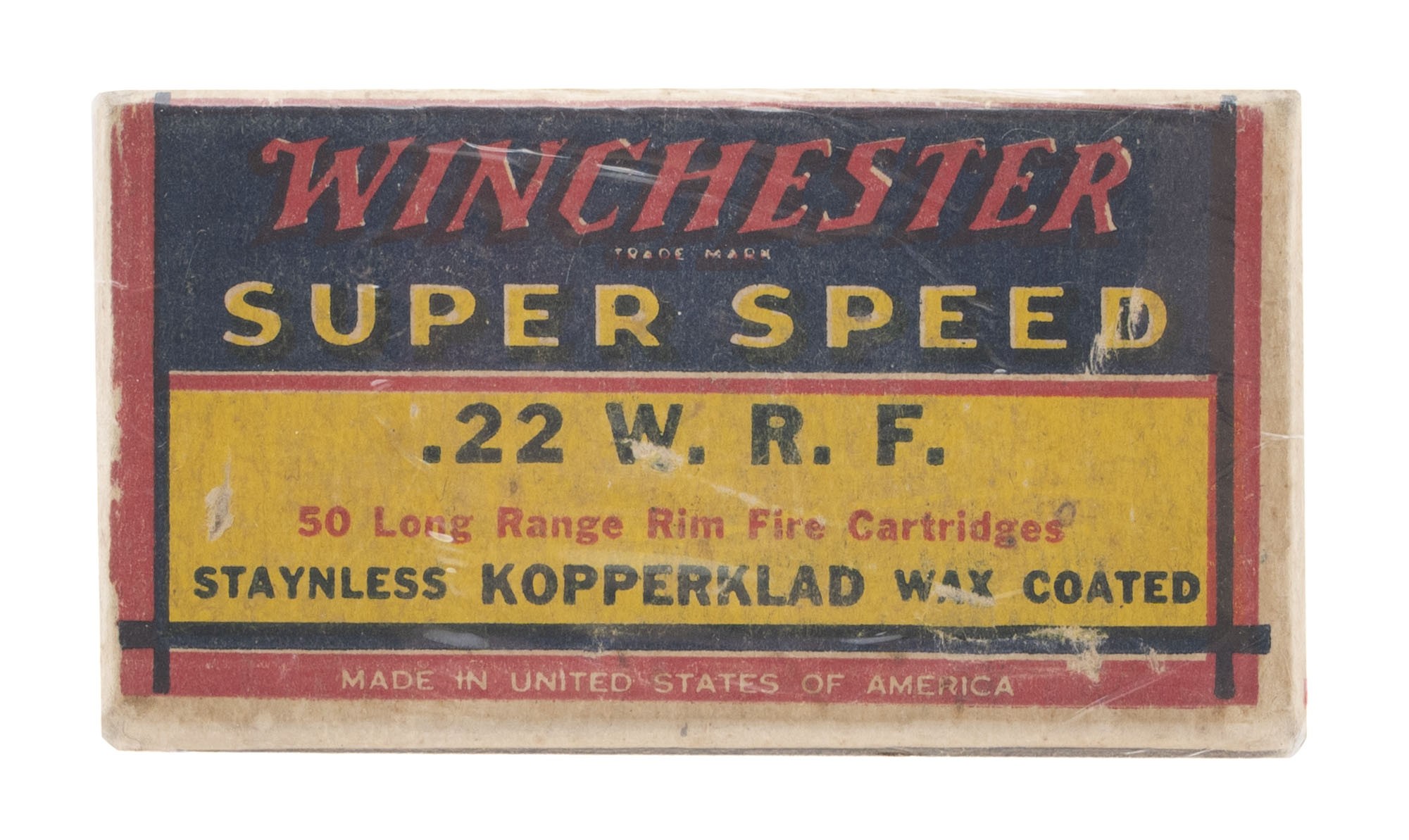 .22W.R.F. “Remington Special” Super Speed