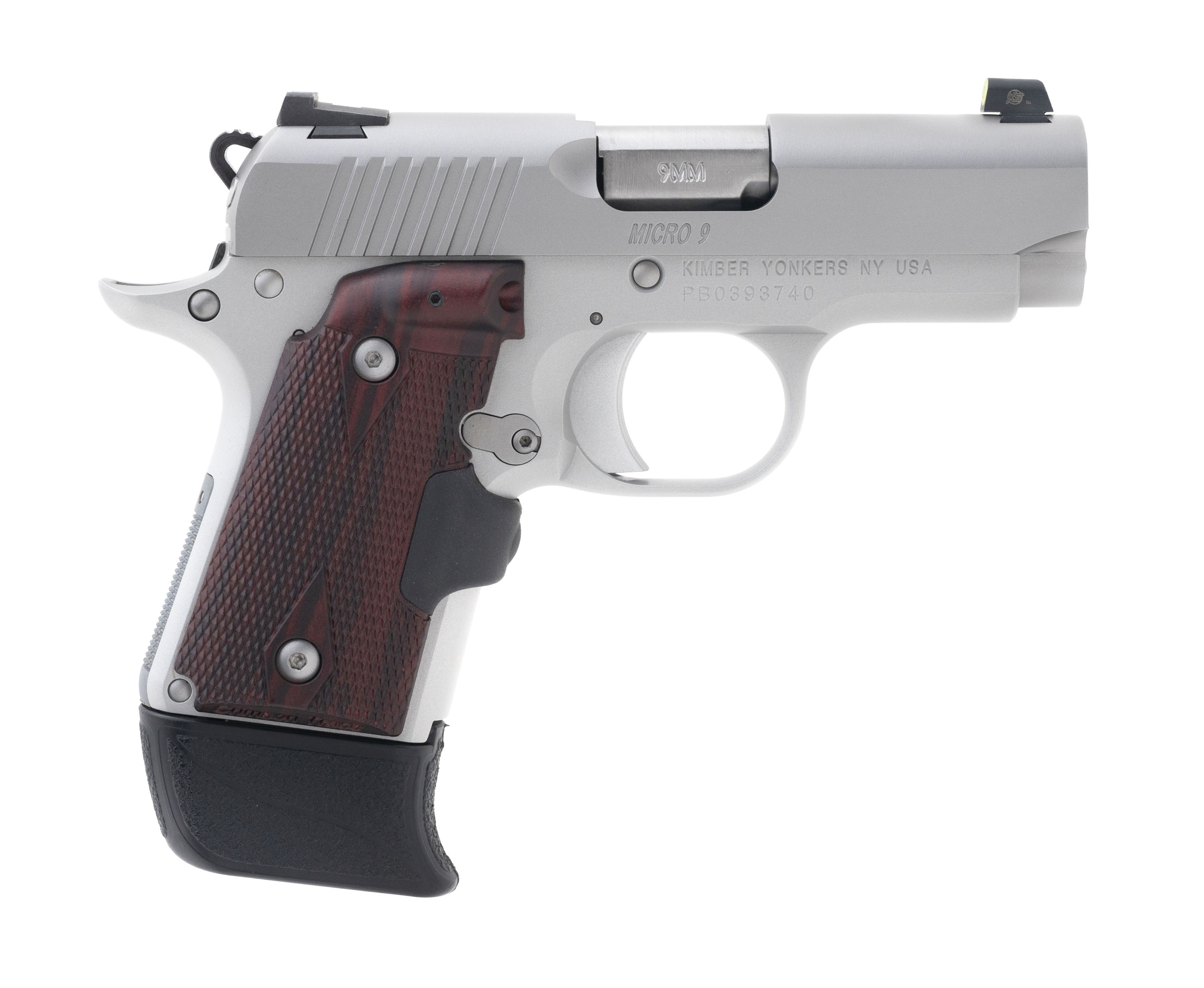 Kimber Micro 9 Pistol 9mm (PR62492) - Collector’s Firearms