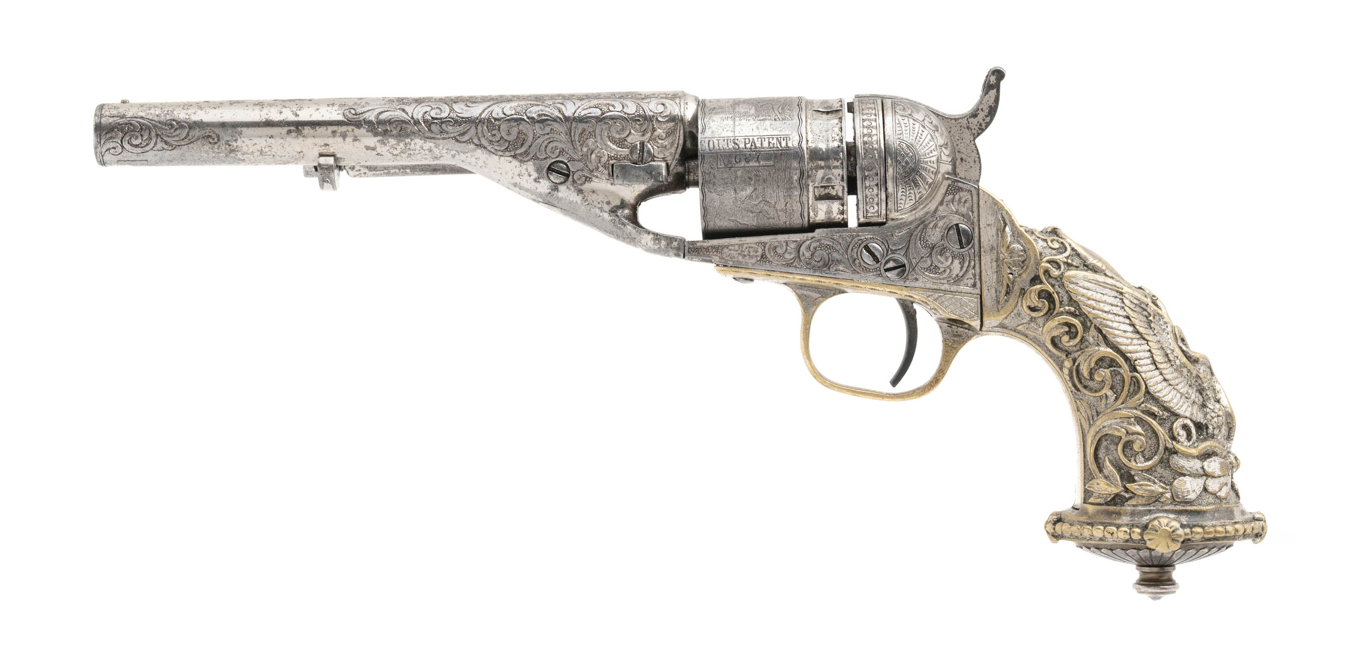 Colt 1862 Pocket Navy Conversion Revolver .38 RF (AC658)