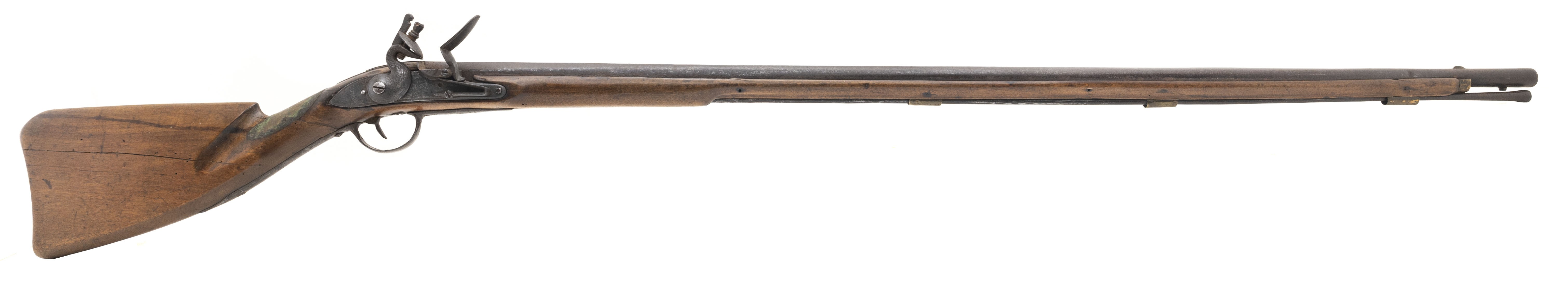 Revolutionary War Era Club-Butt flintlock musket .74 caliber (AL8143)