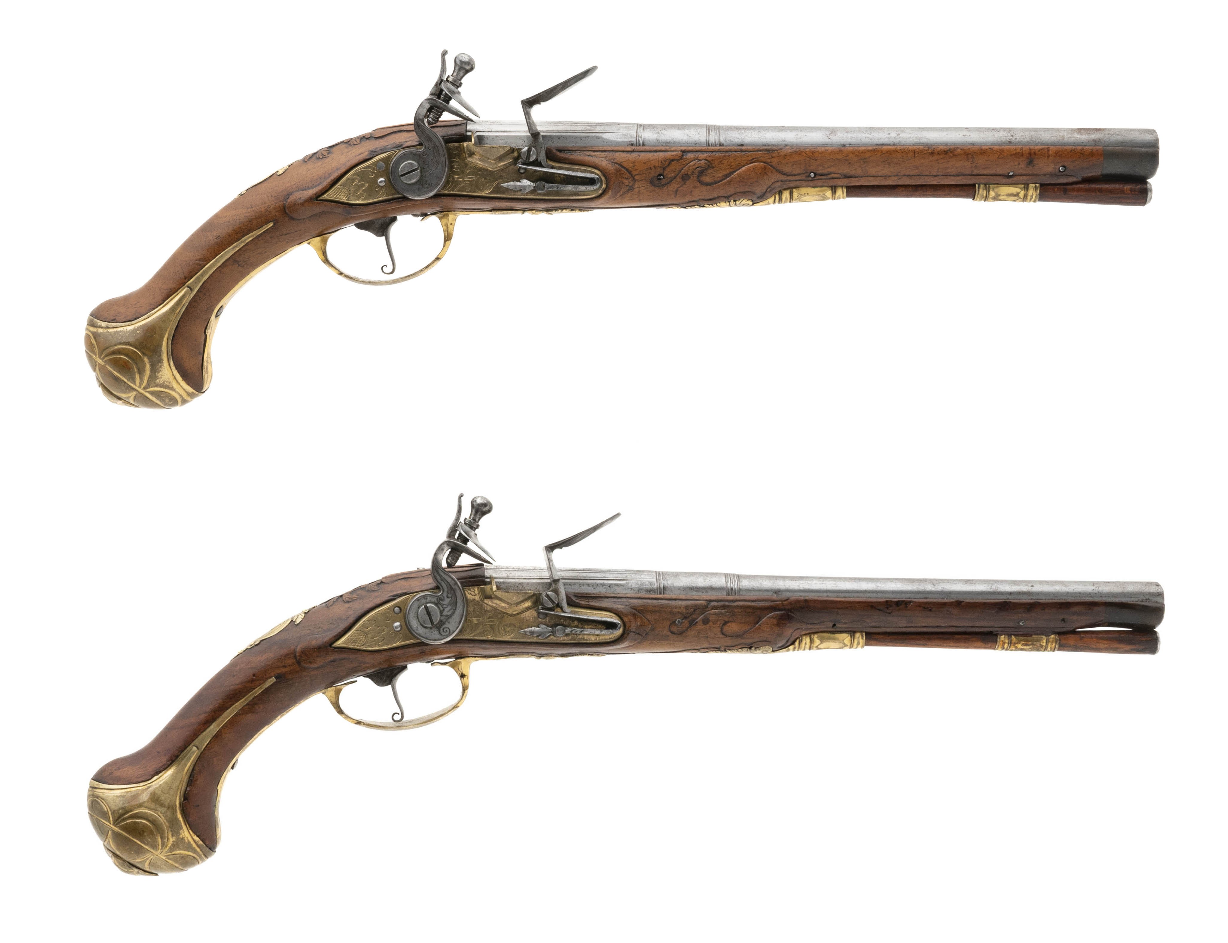 Beautiful Italian Flintlock Horse Pistols (AH8205)