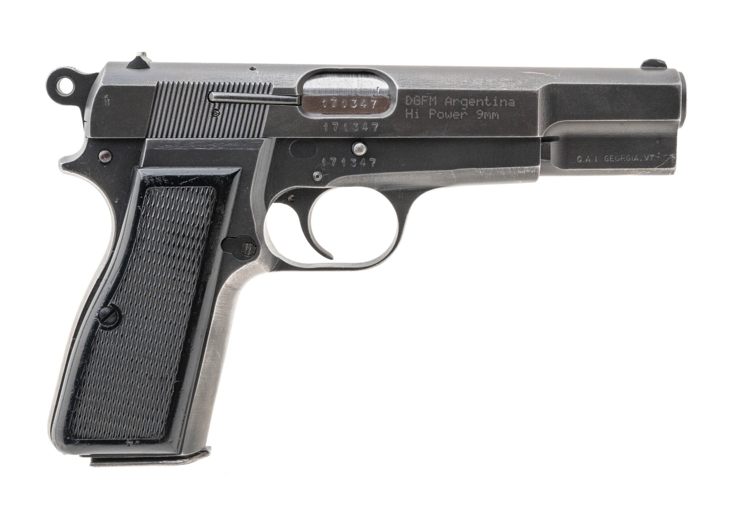 Argentine DGFM Hi-Power 9mm