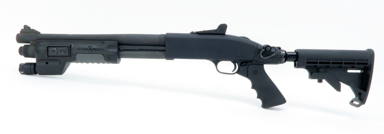 Mossberg 590 A1 12 Gauge (nS7045) New Class III item, all NFA rules apply.