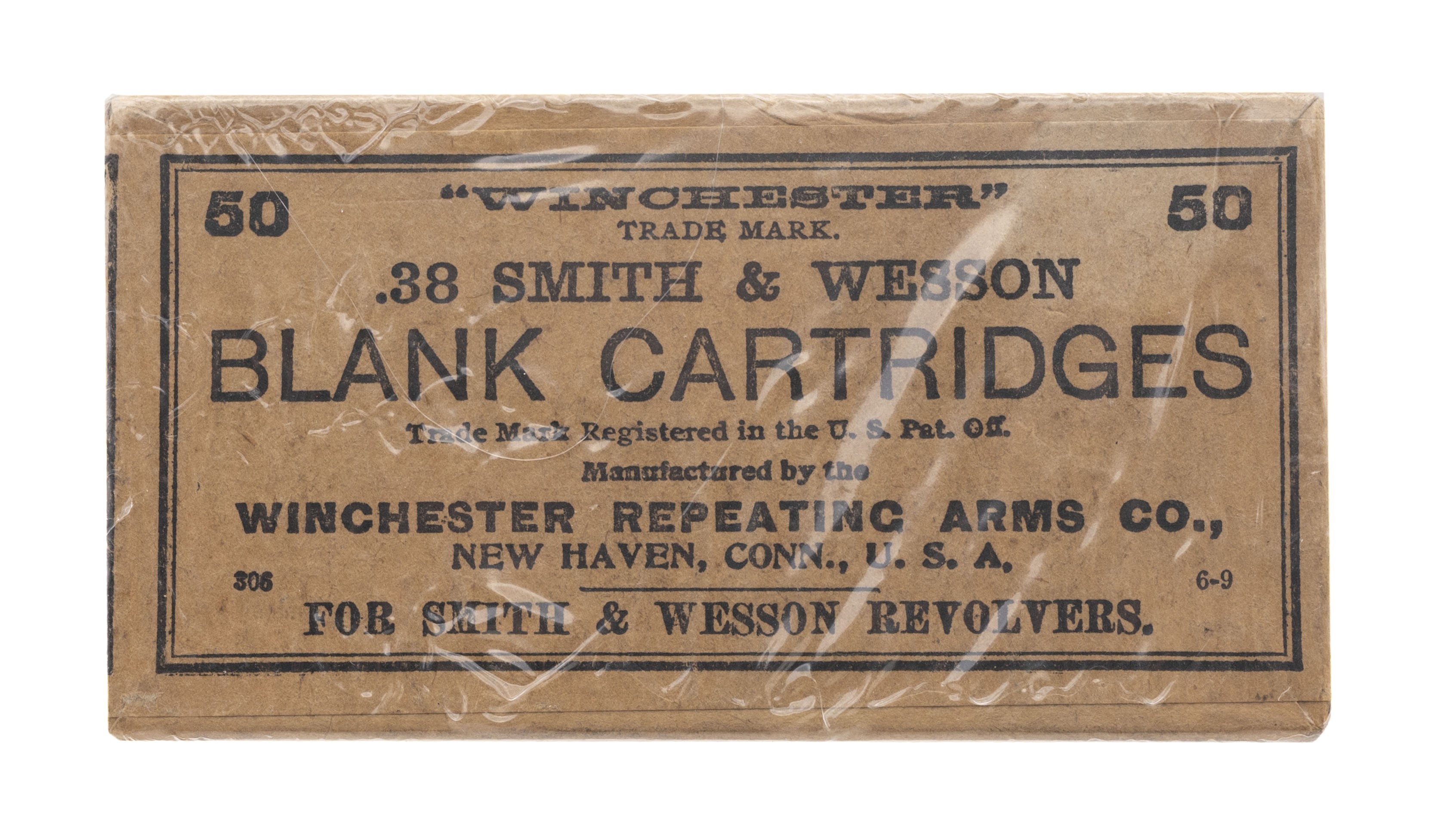 .38 S&W BLANK Cartridges (AM1631)