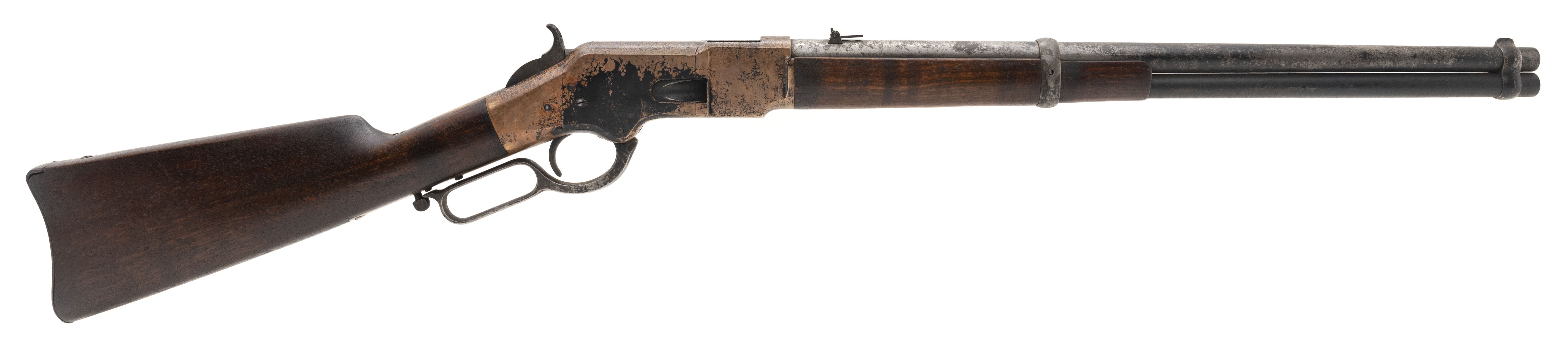 Japanese Marked Early Winchester 1866 Saddle Ring Carbine (AW370)