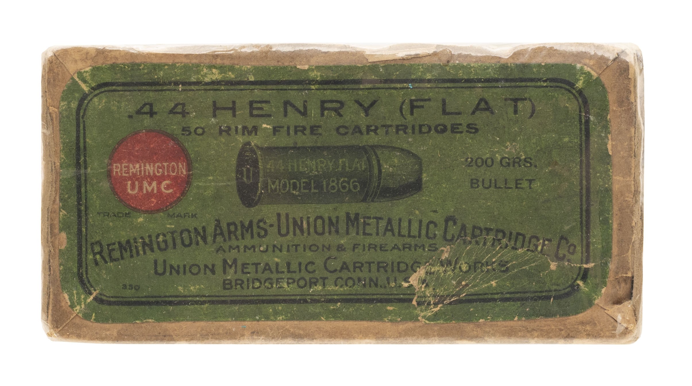 .44 Henry (Flat) 200 Grs Bullet Empty Box (AM1607)