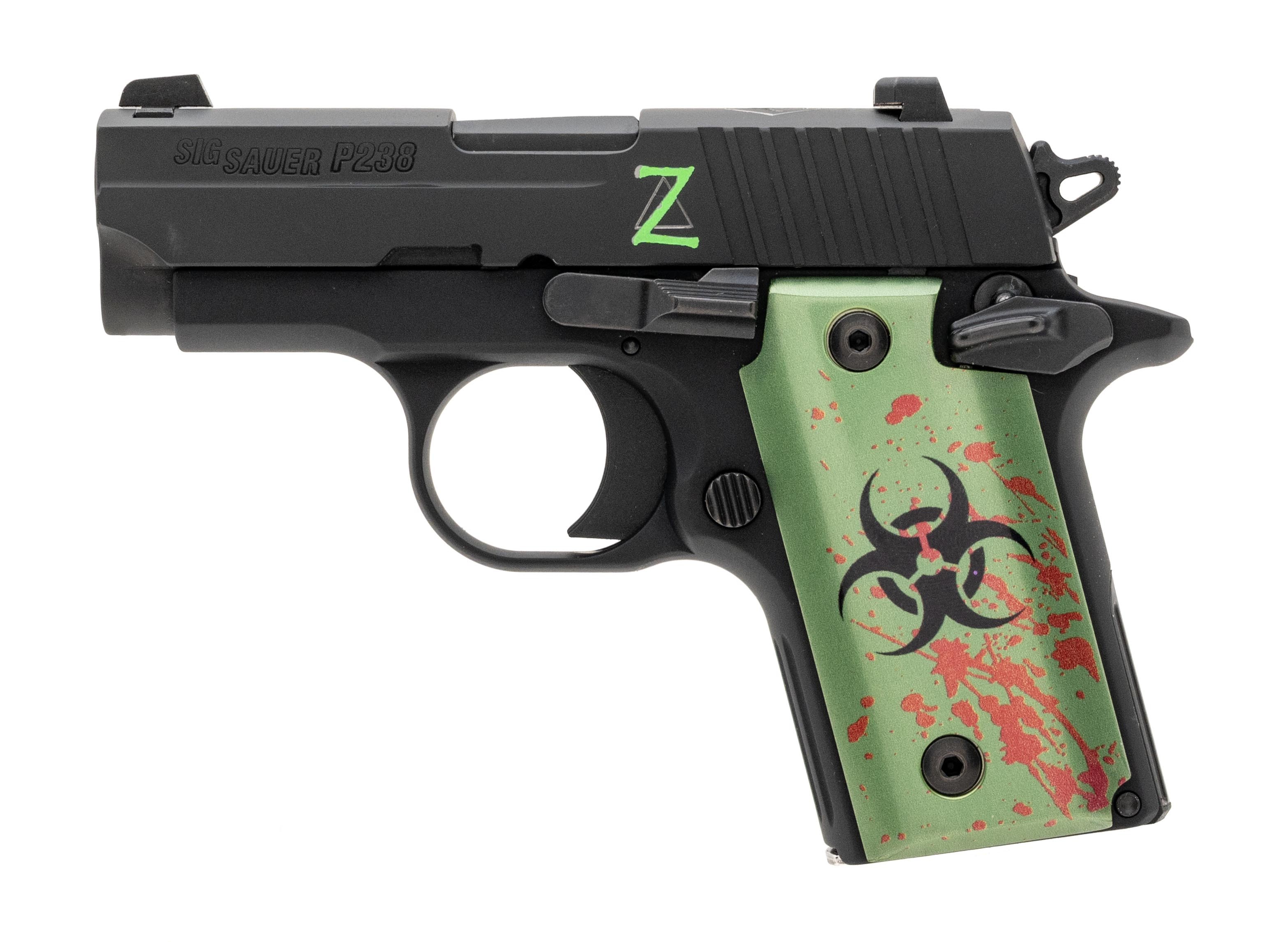 Sig Sauer P238 Zombie Pistol .380ACP (PR64034) - Collectors Firearms