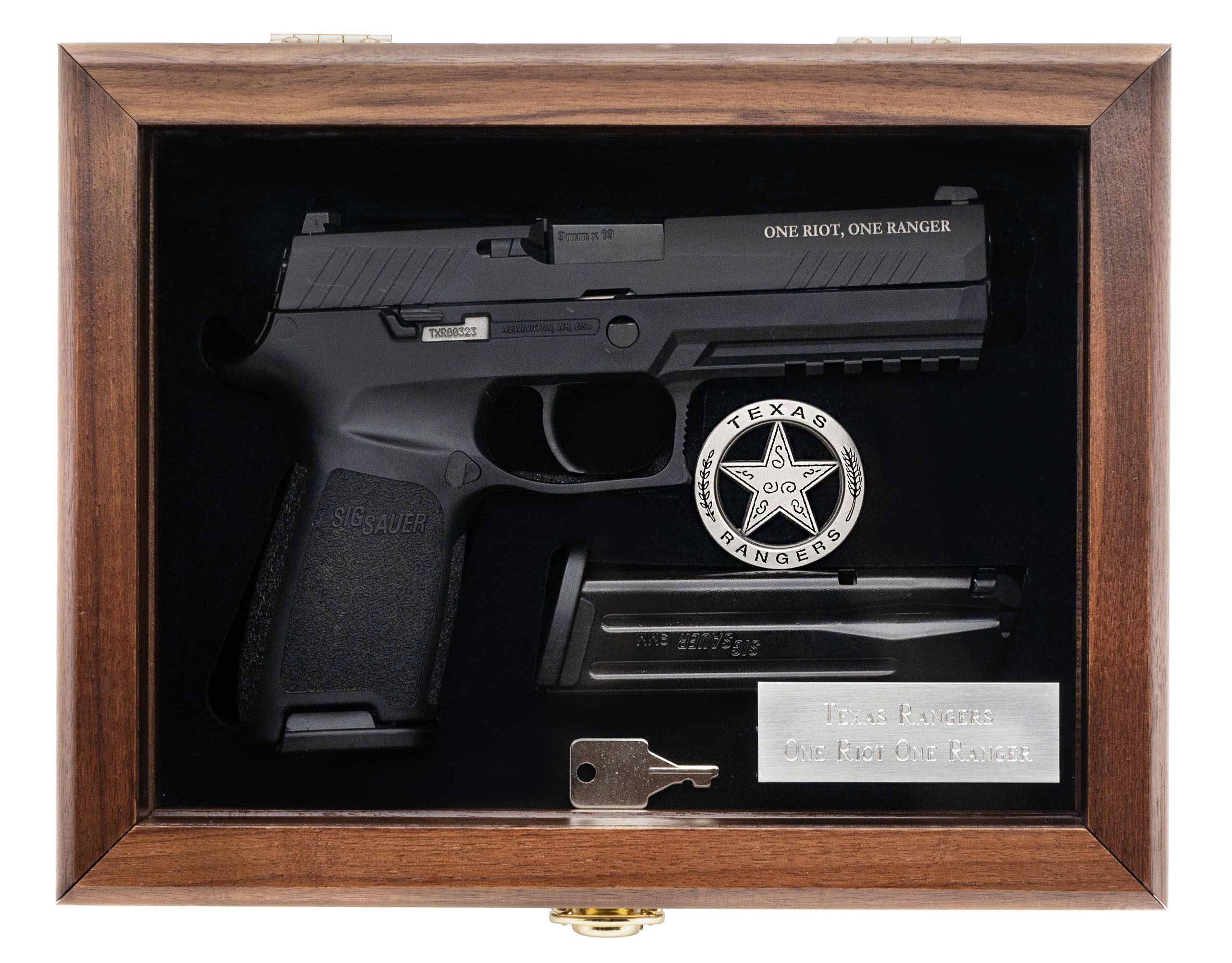 Sig Sauer P320 Texas Rangers Commemorative (COM3039) Consignment