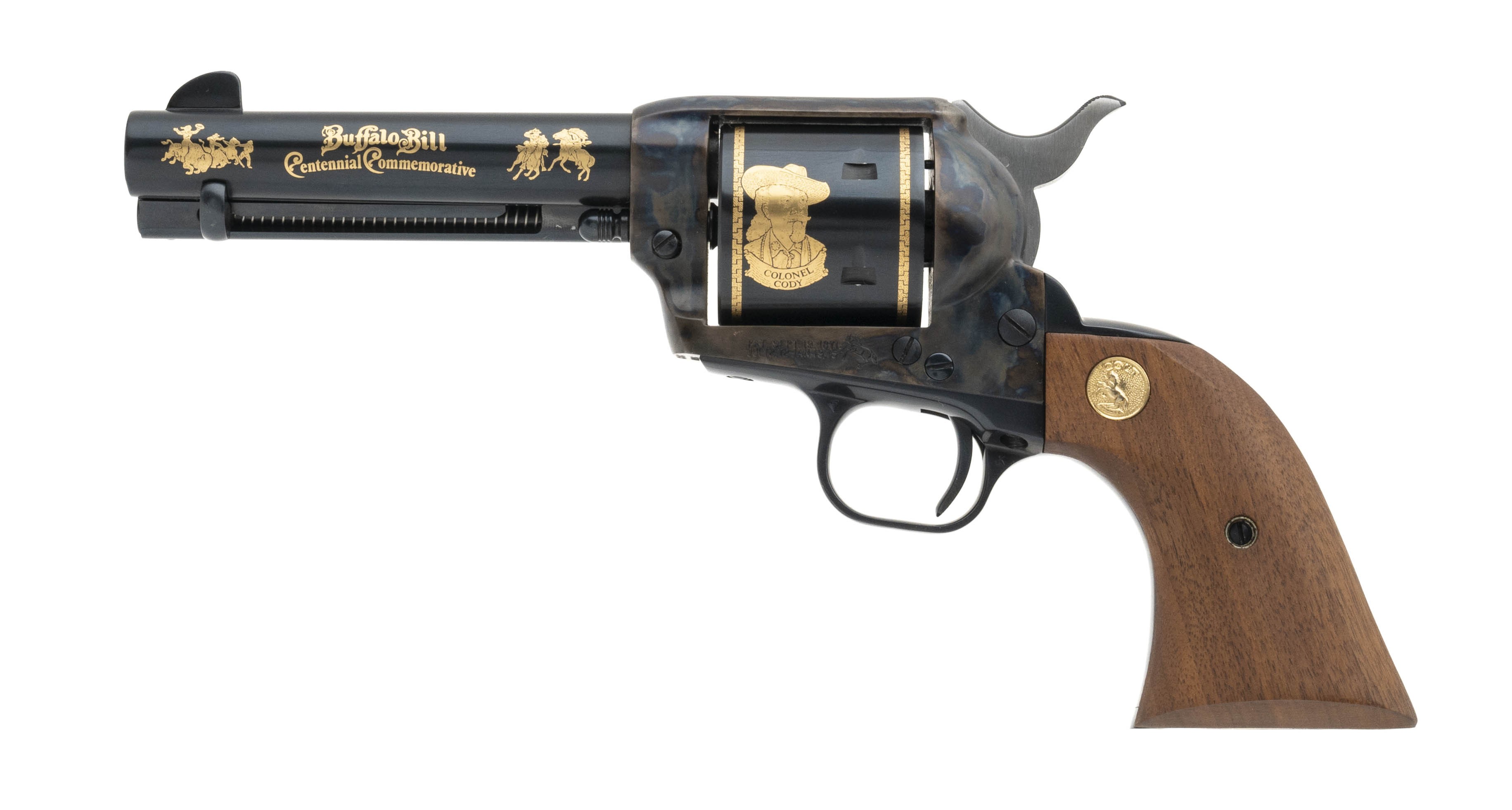 Colt Buffalo Bill Single Action Army Revolver .45 LC (COM3067) Consignment