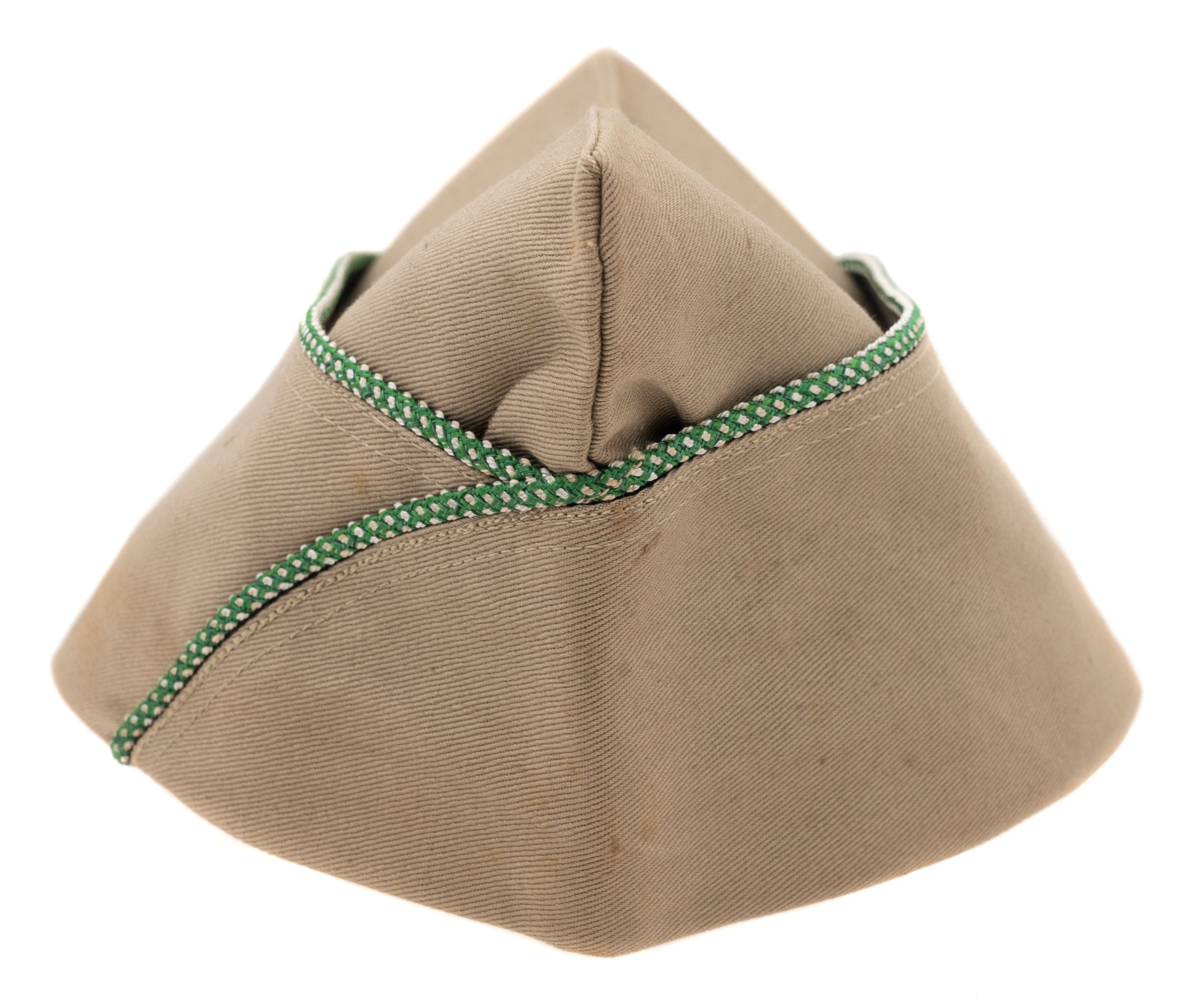 WWII US Summer Khaki Overseas Cap (MM3159)