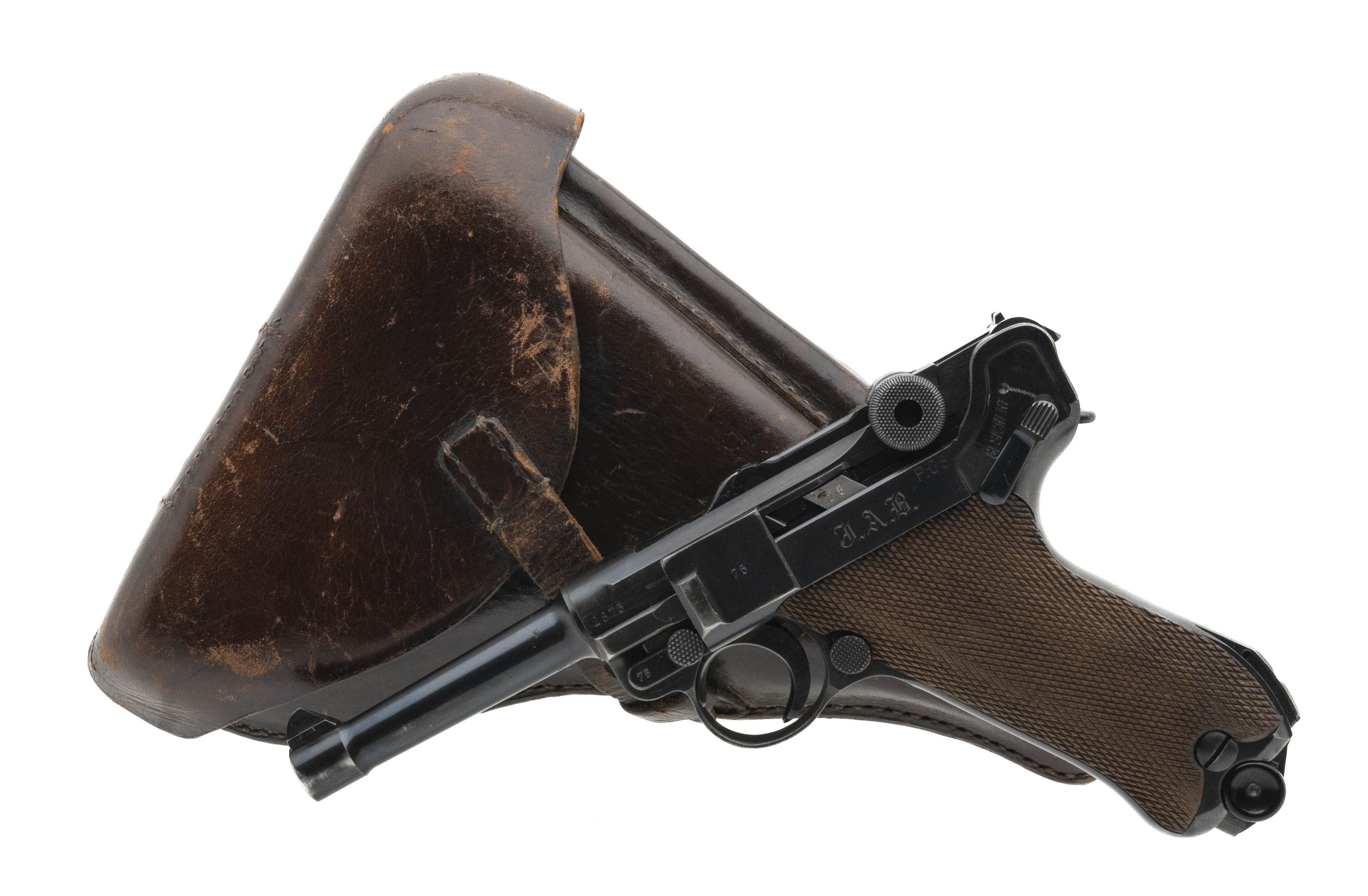 WWII BYF 41 Luger w/ Holster (PR62579)