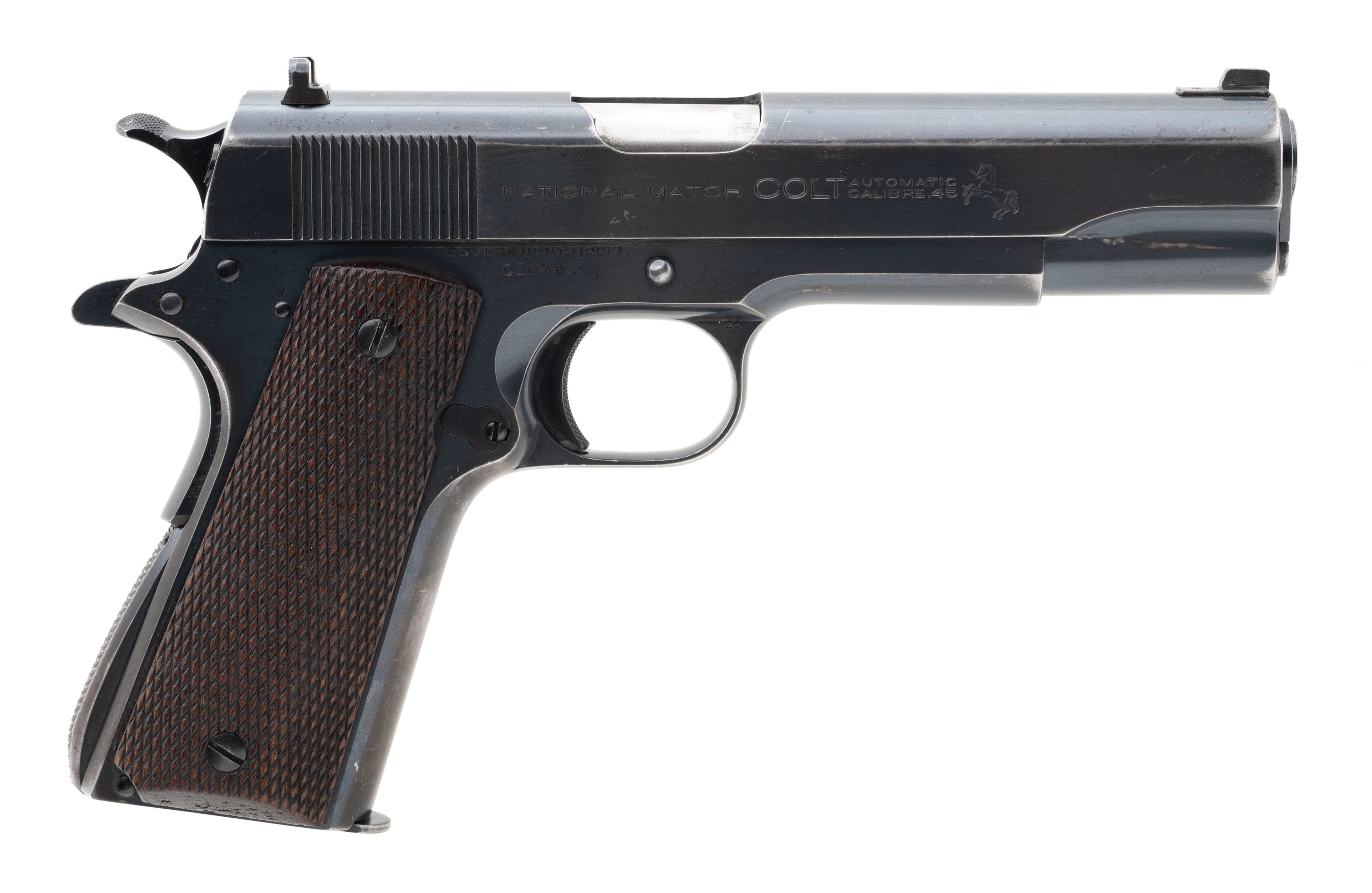 Colt National Match Pre-War .45 ACP (C19345) ATX