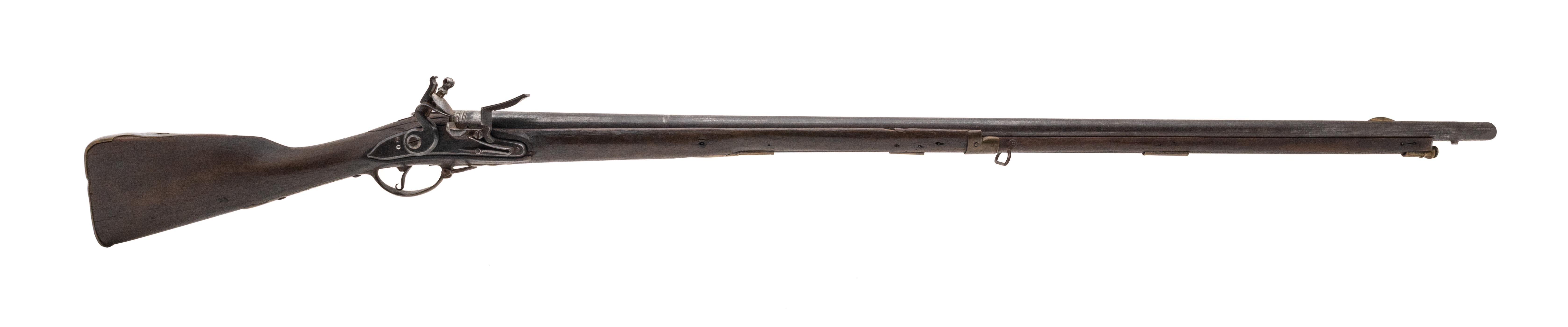 Scarce Pre Revolutionary War Dutch Flintlock Musket S. Carolina marked .80 caliber (AL7296)