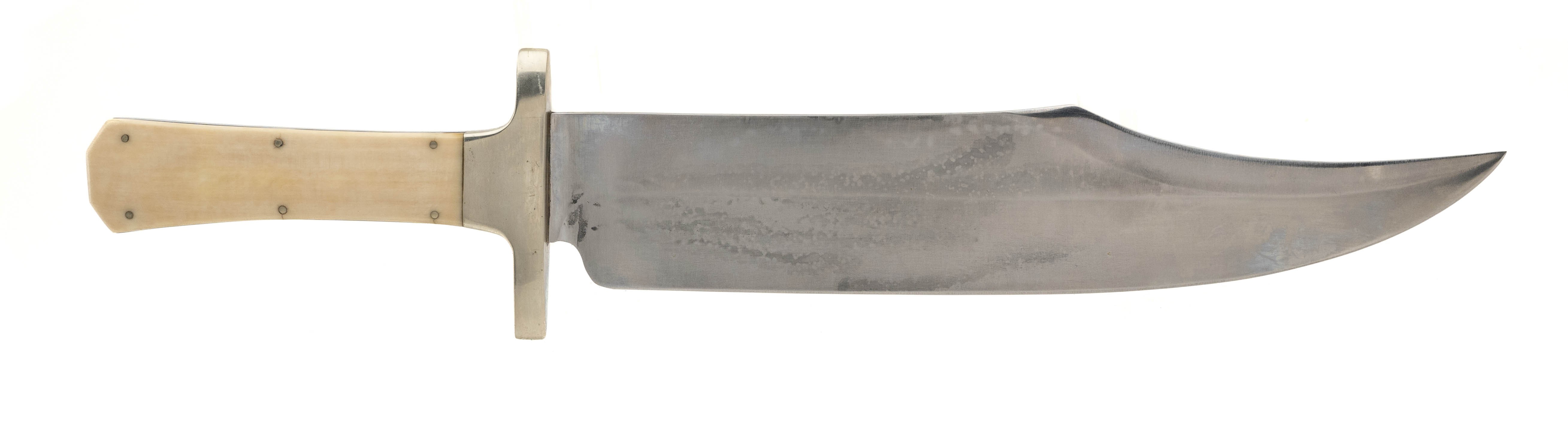 Jimmy Lile Arkansas River Navigation Engraved Bowie (K2282)