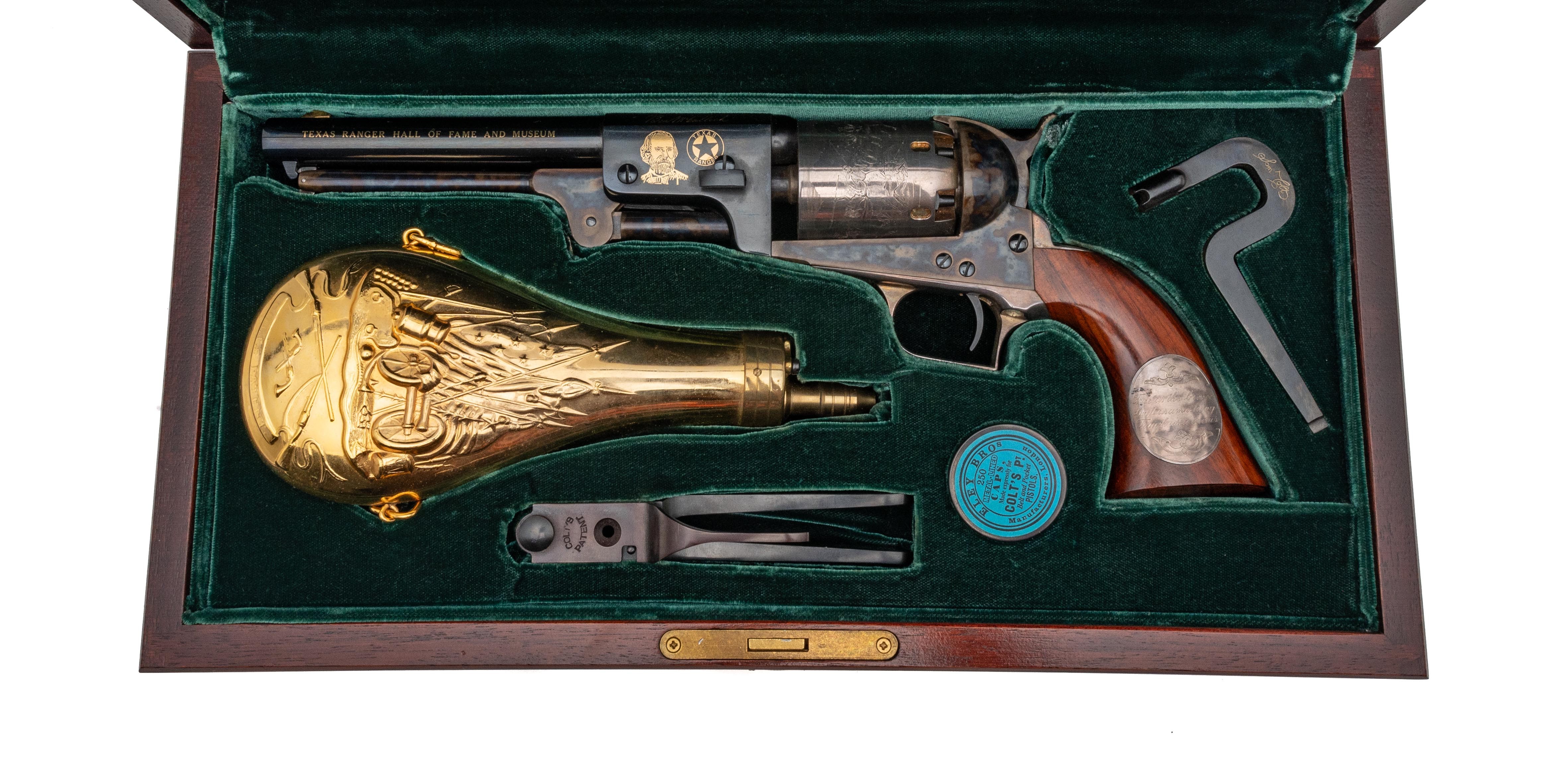 Texas Ranger Hall of Fame Commemorative Dragoon Revolver .44 Cal (BP170)