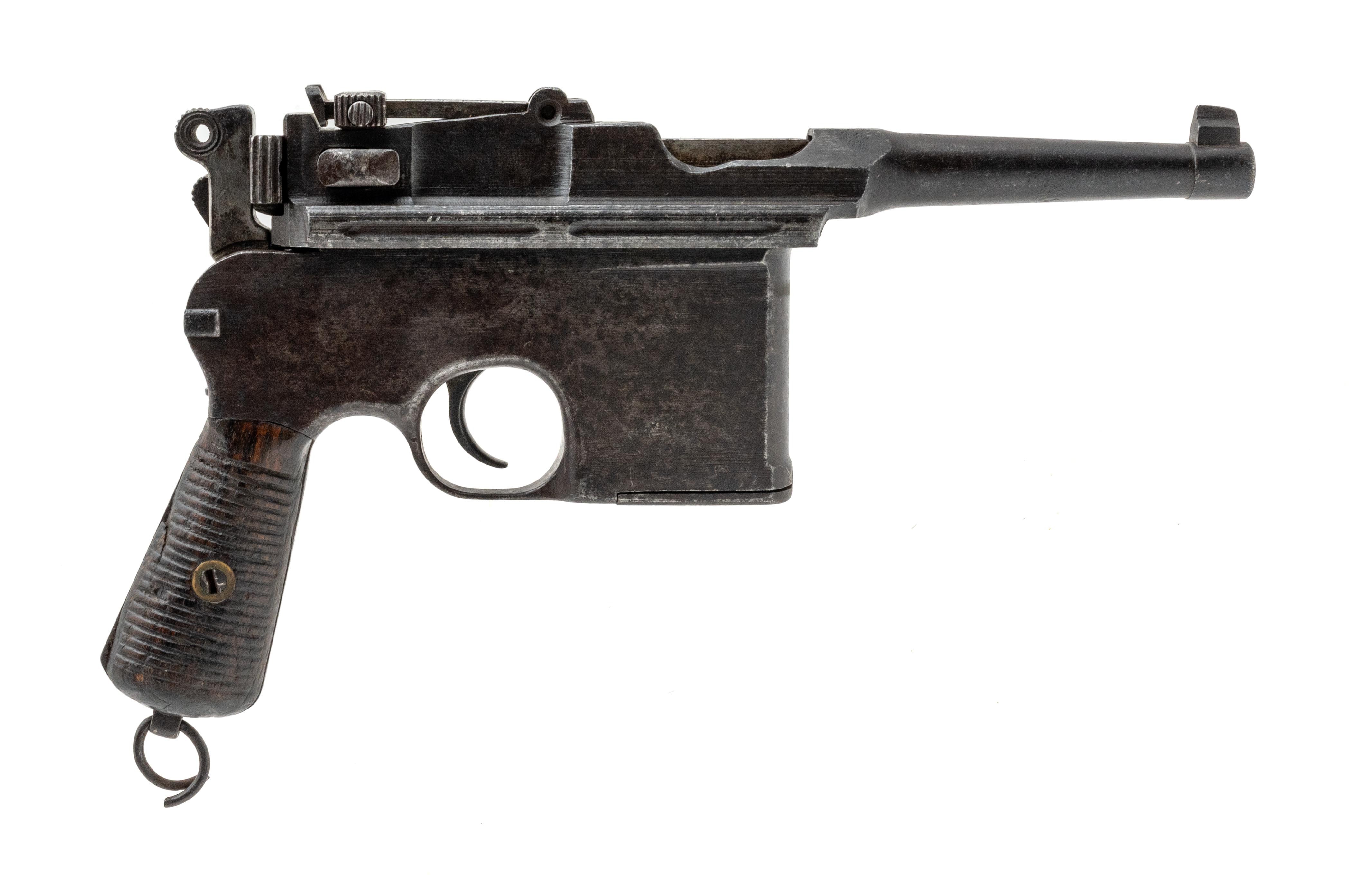 Chinese Broomhandle Flatside Bolo C96 Copy semi-auto pistol  7.63 (PR64777)