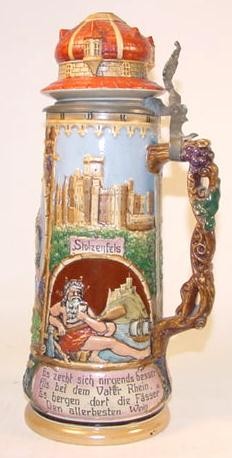 Interesting German Stein  (CUR38)