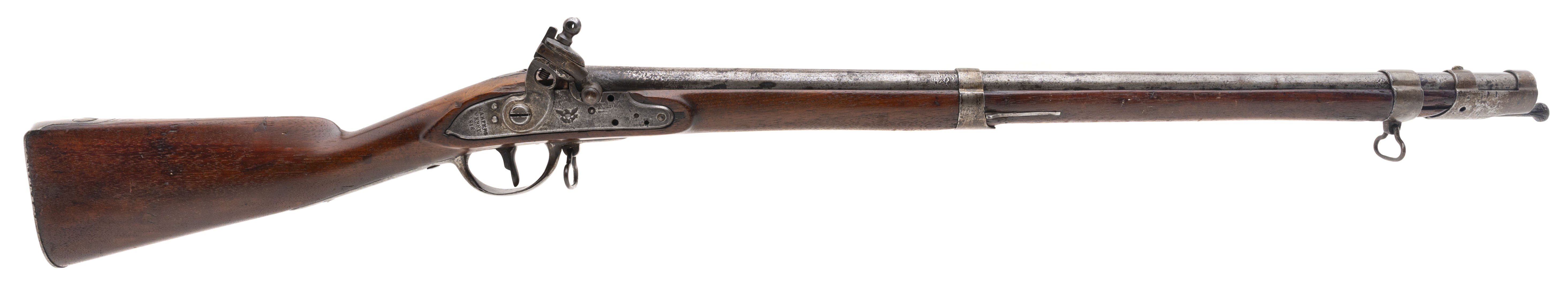 U.S. Harpers Ferry Model 1816 cut-down musket Possible Confederate .69 caliber (AL5452)