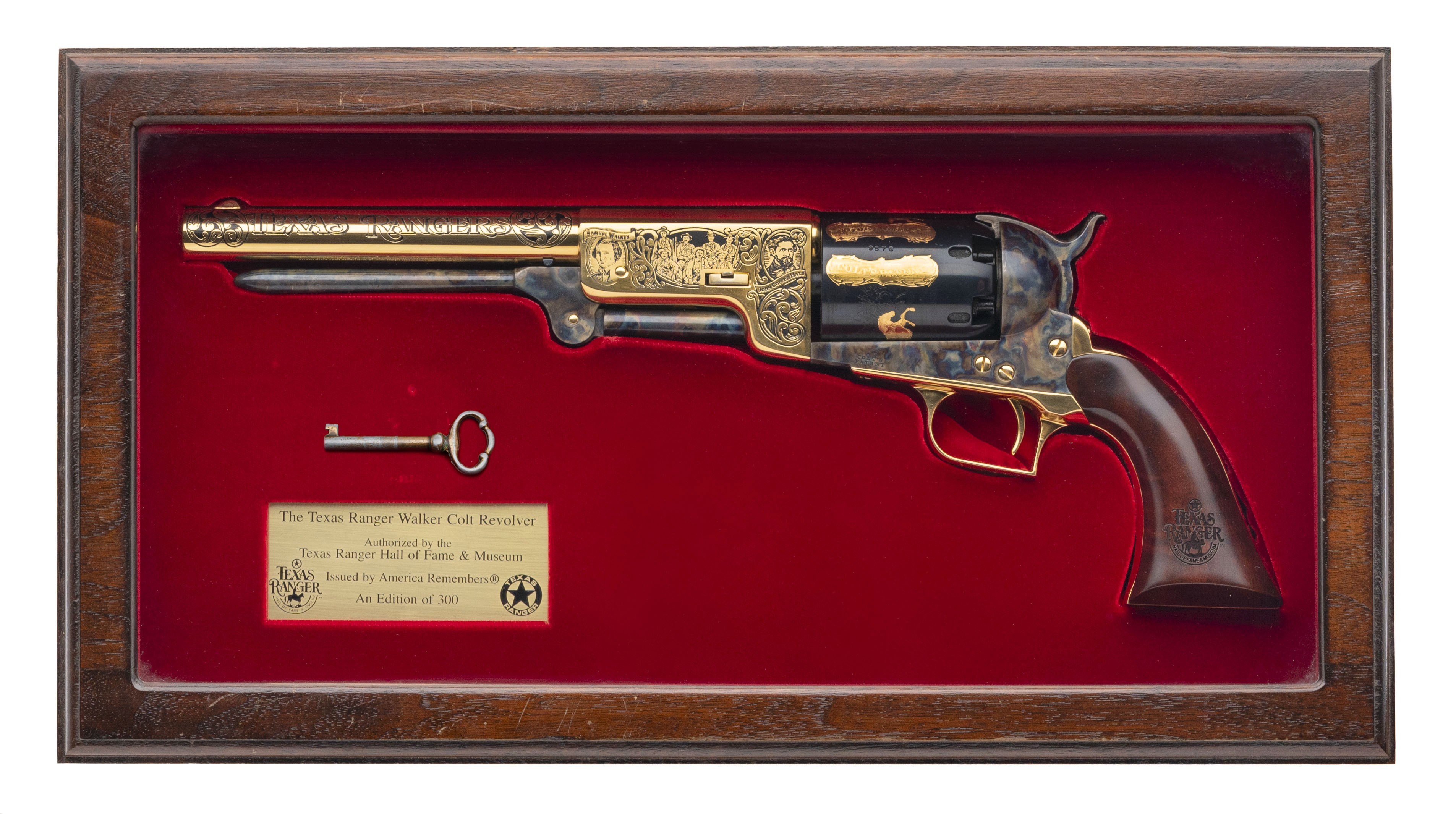 America Remembers Commemorative Texas Ranger Walker Black Powder Revolver .44 cal (BP335)