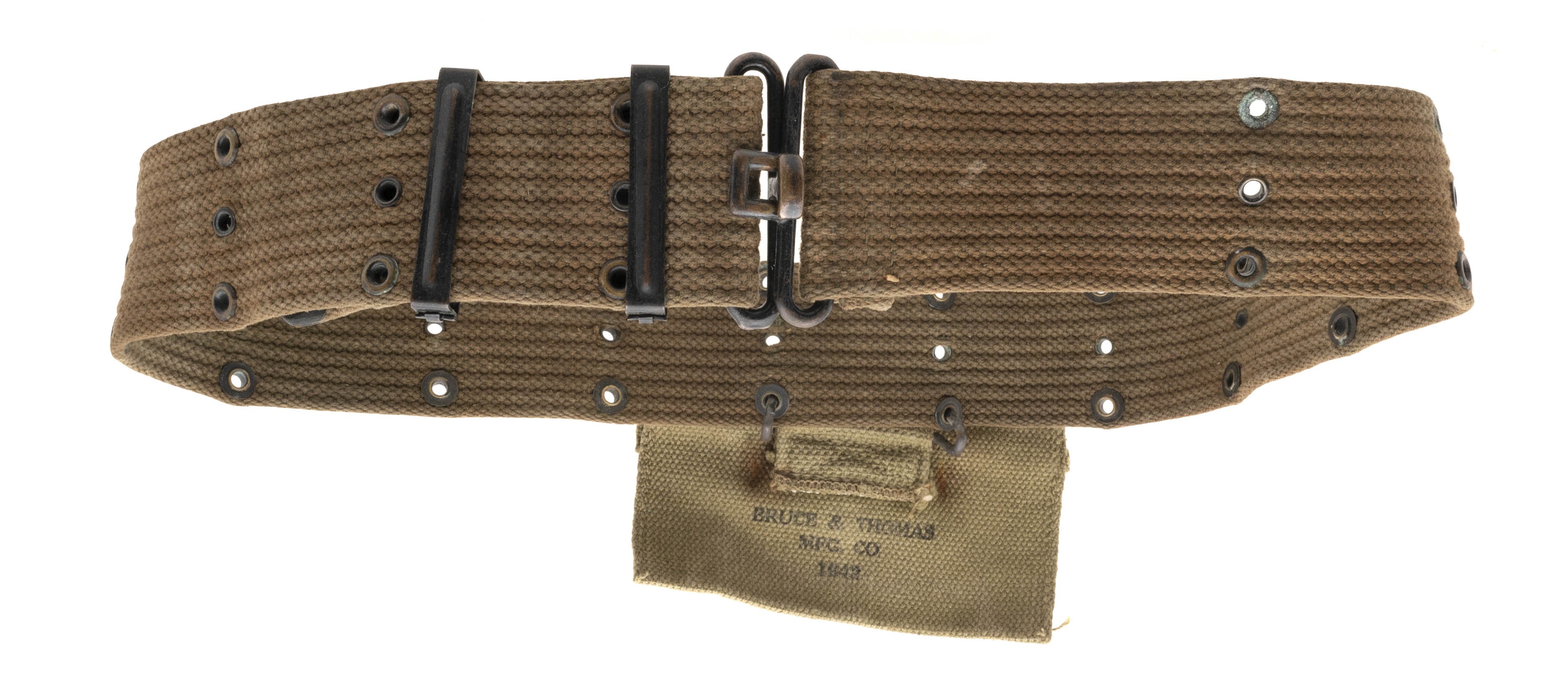 WWII US Web Pistol Belt (MM3243)