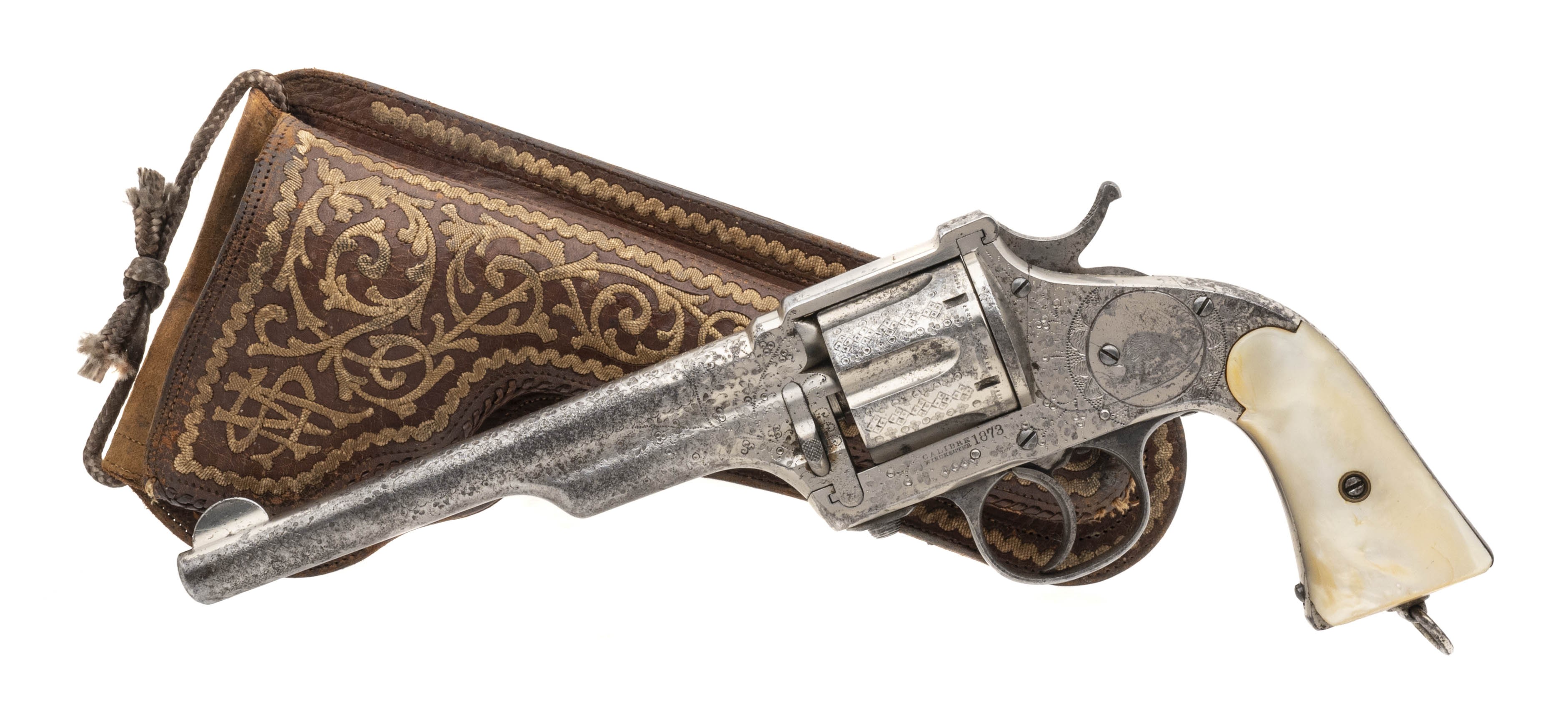 Factory Engraved Merwin & Hulbert W/ Pitieado Holster (AH8490) CONSIGNMENT