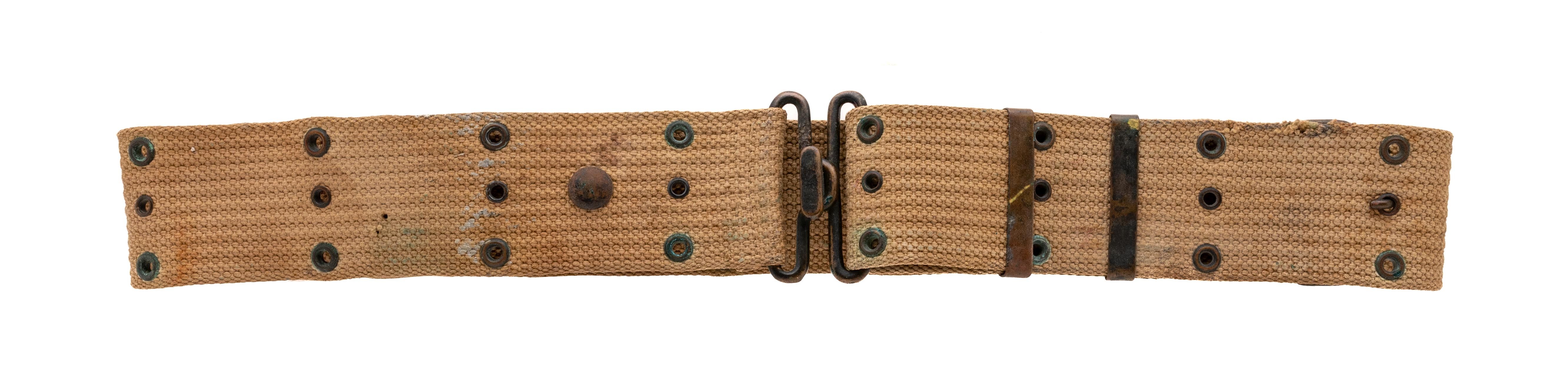 WWI US Web Pistol Belt (MM3196)