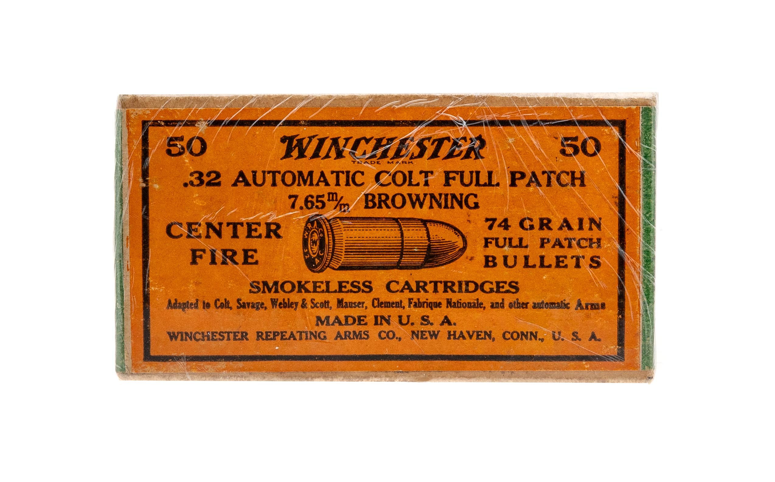 .32 Automatic Colt Full Patch from Winchester (AM1705)
