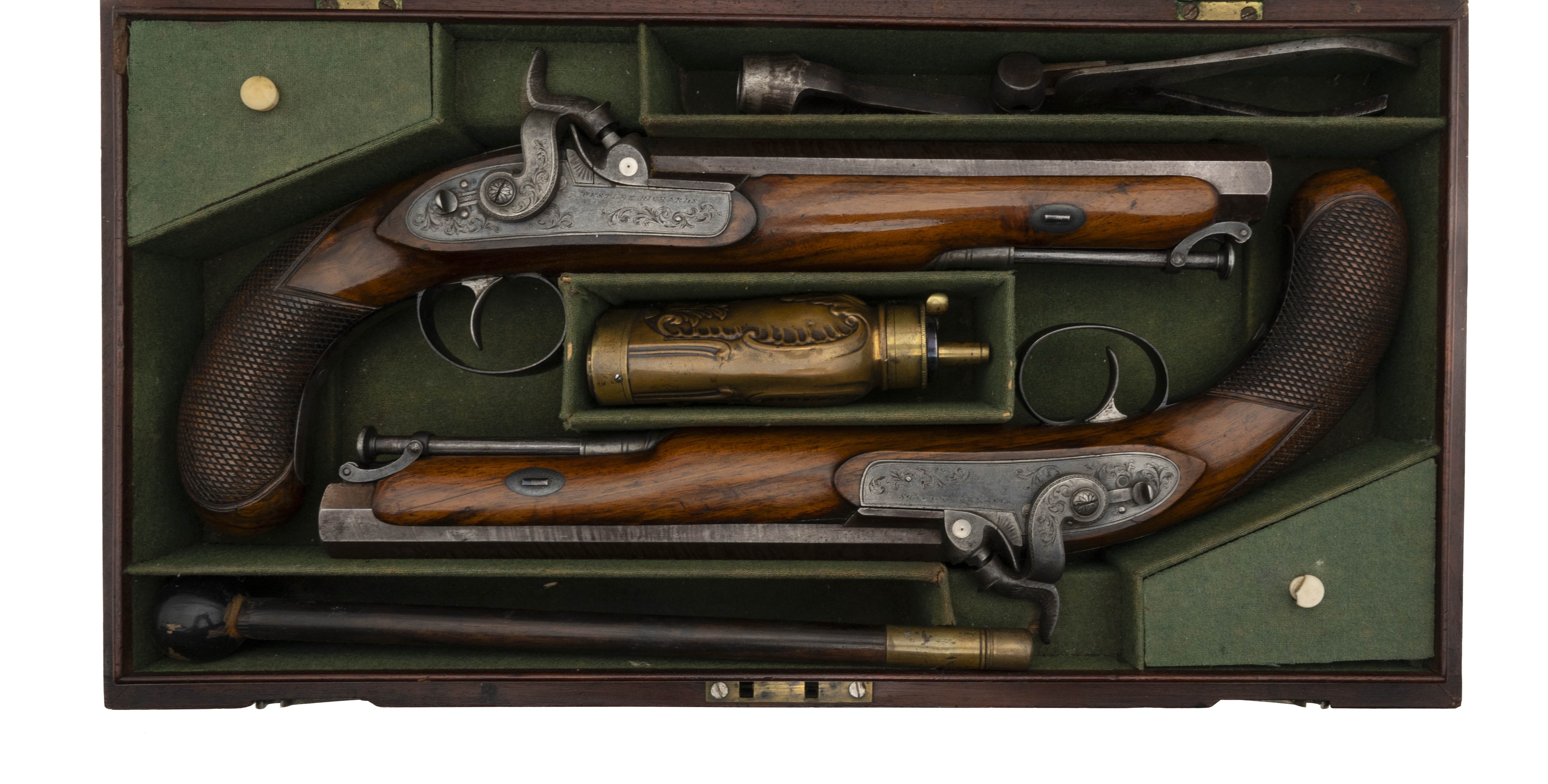 Beautiful Cased Pair of Westley Richards (AH8480)