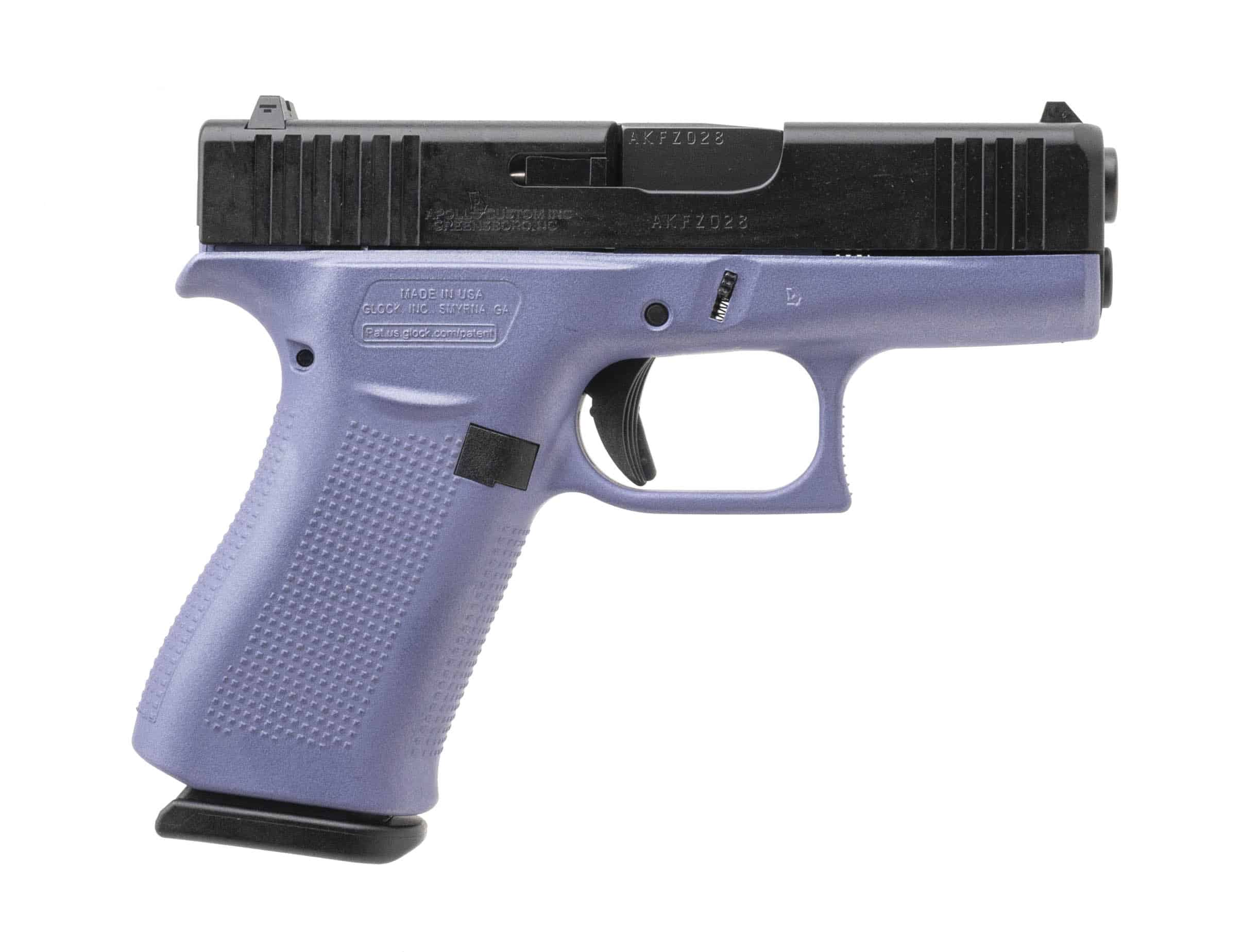 (SN: AKHH457) Glock 43X Orchid Elite Pistol 9mm (NGZ5299) New